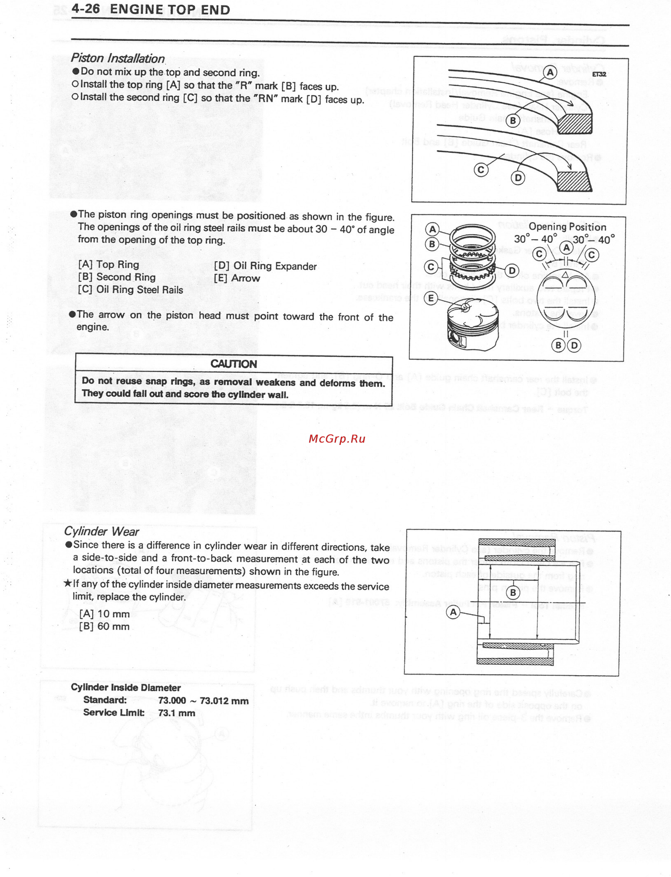 Kawasaki NINJA ZX-7RR (1997-2003) [128/364] 26 engine top end