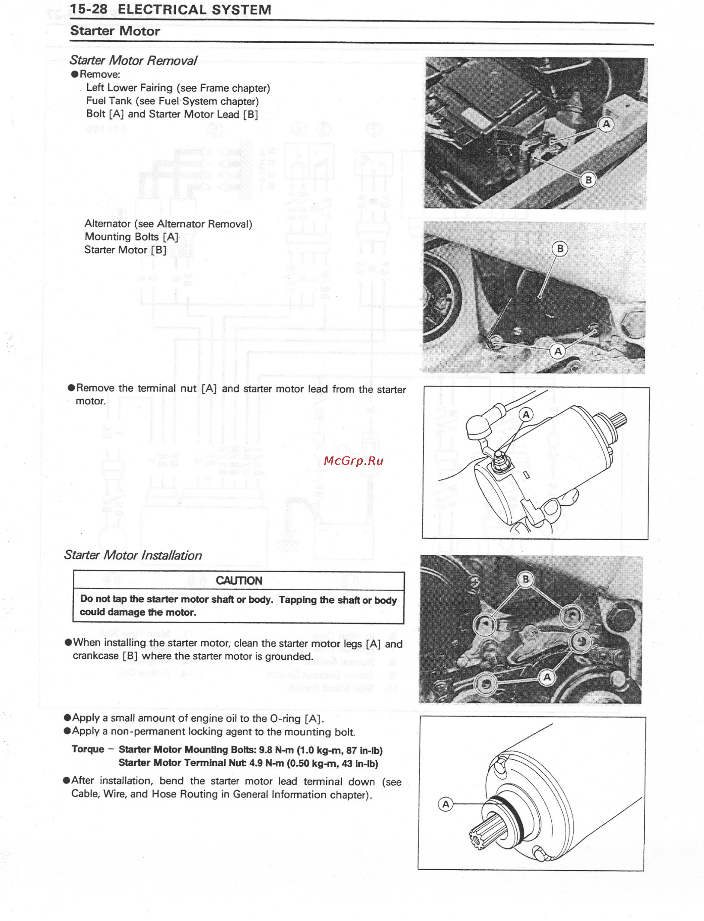 Kawasaki NINJA ZX-7RR (1997-2003) [312/364] 28 electrical system