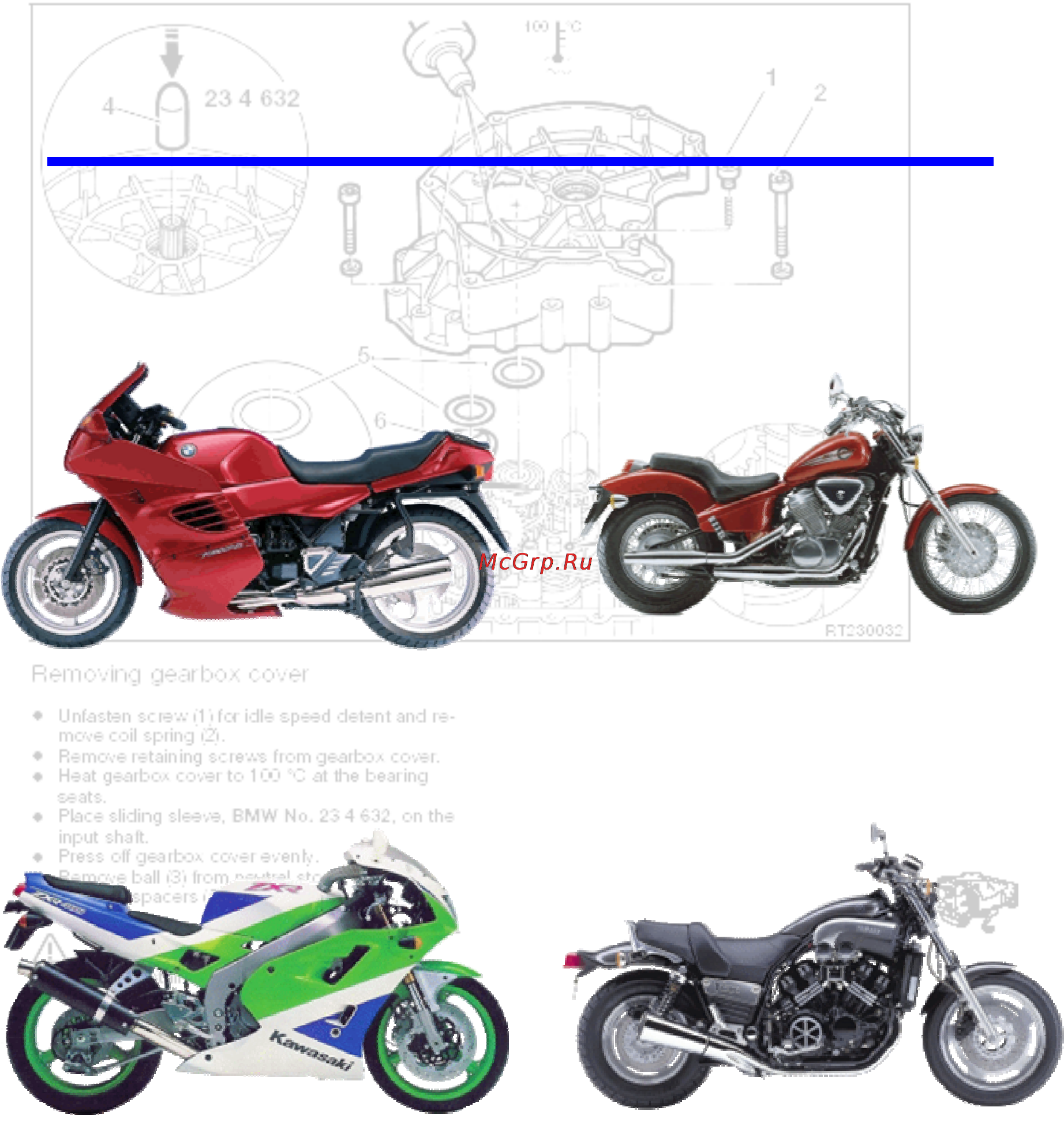 Kawasaki KX250F (2004) Инструкция по эксплуатации онлайн