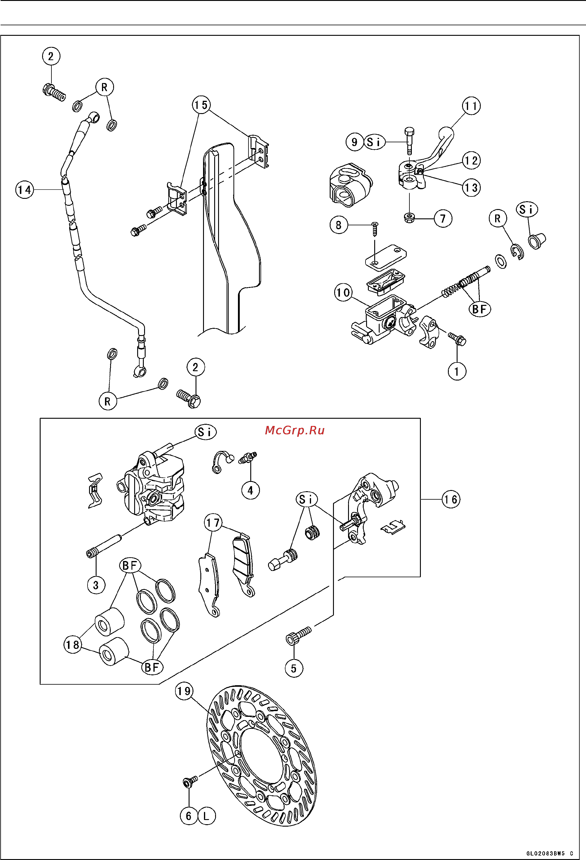 Kawasaki KX250F (2004) Инструкция по эксплуатации онлайн [251/357] 114636