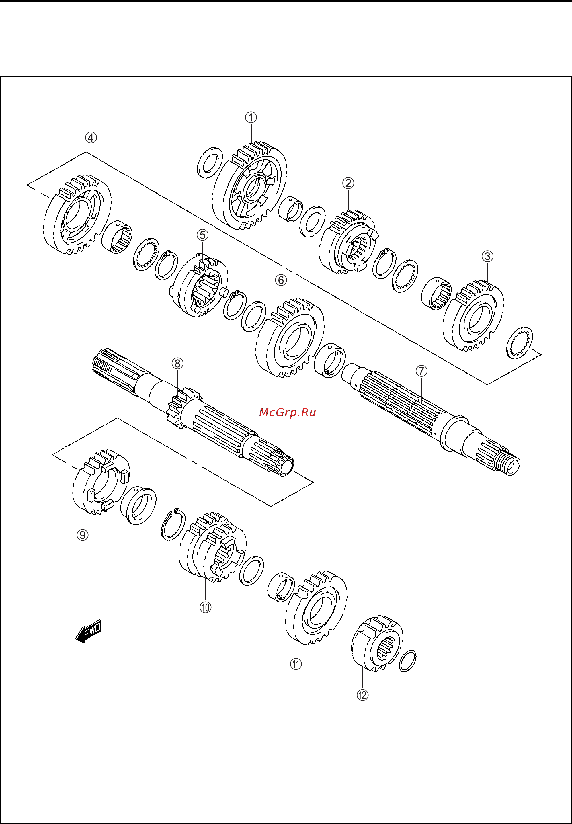 Kawasaki KLV1000 (2004) [143/529] Transmission