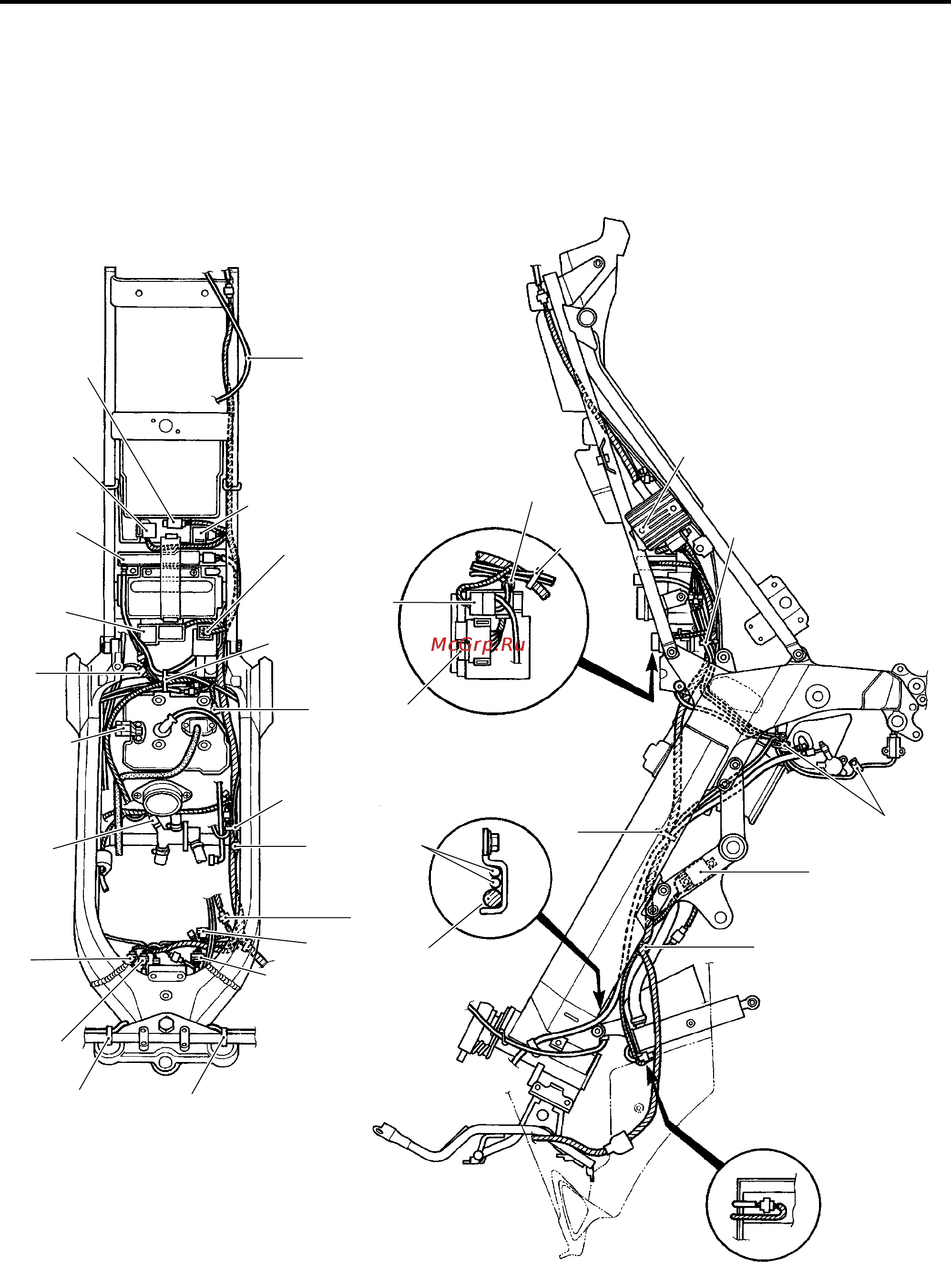 Kawasaki KLV1000 (2004) [521/529] Wire harness routing