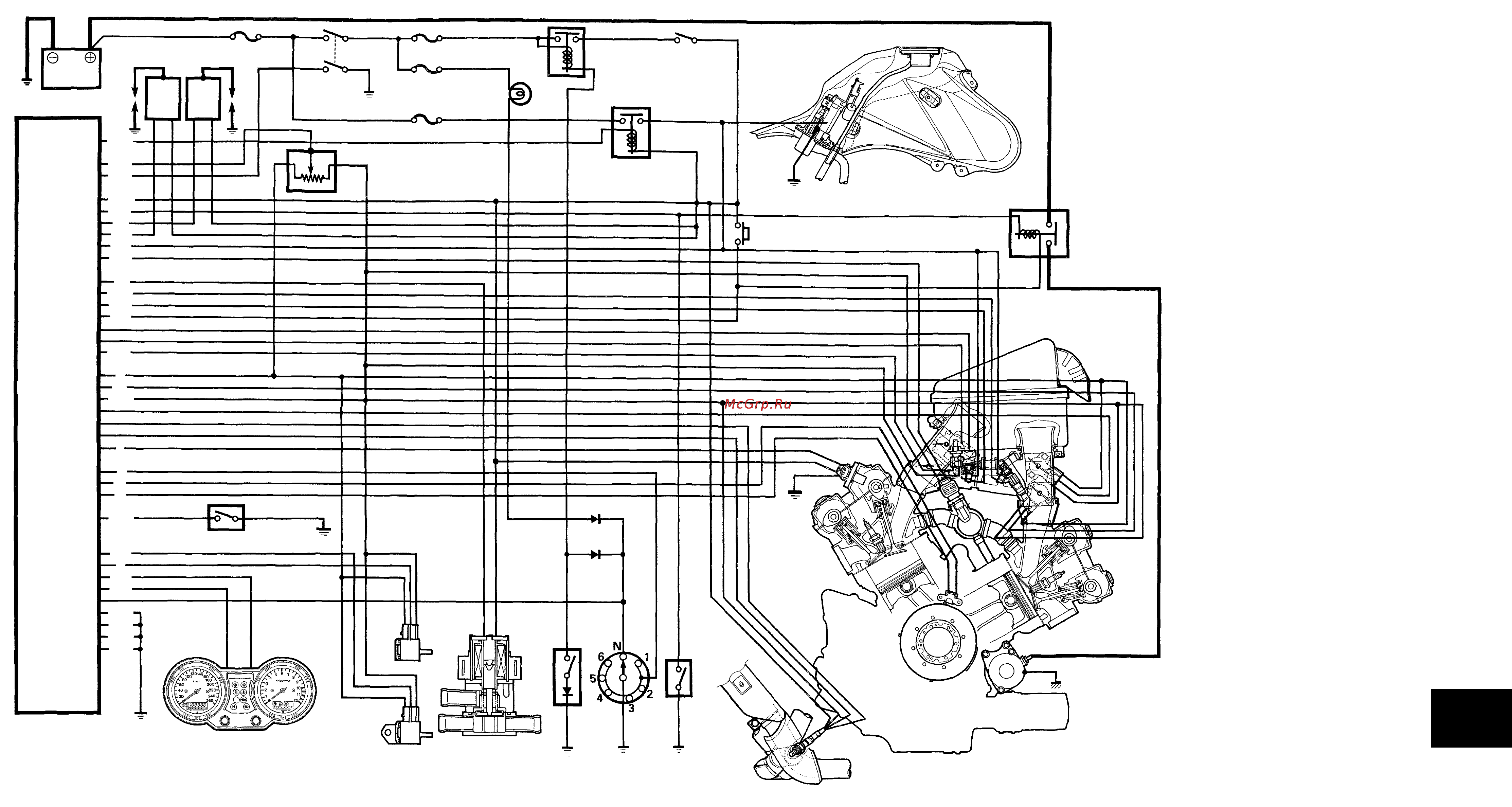 Kawasaki KLV1000 (2004) [524/529] Wiring diagram
