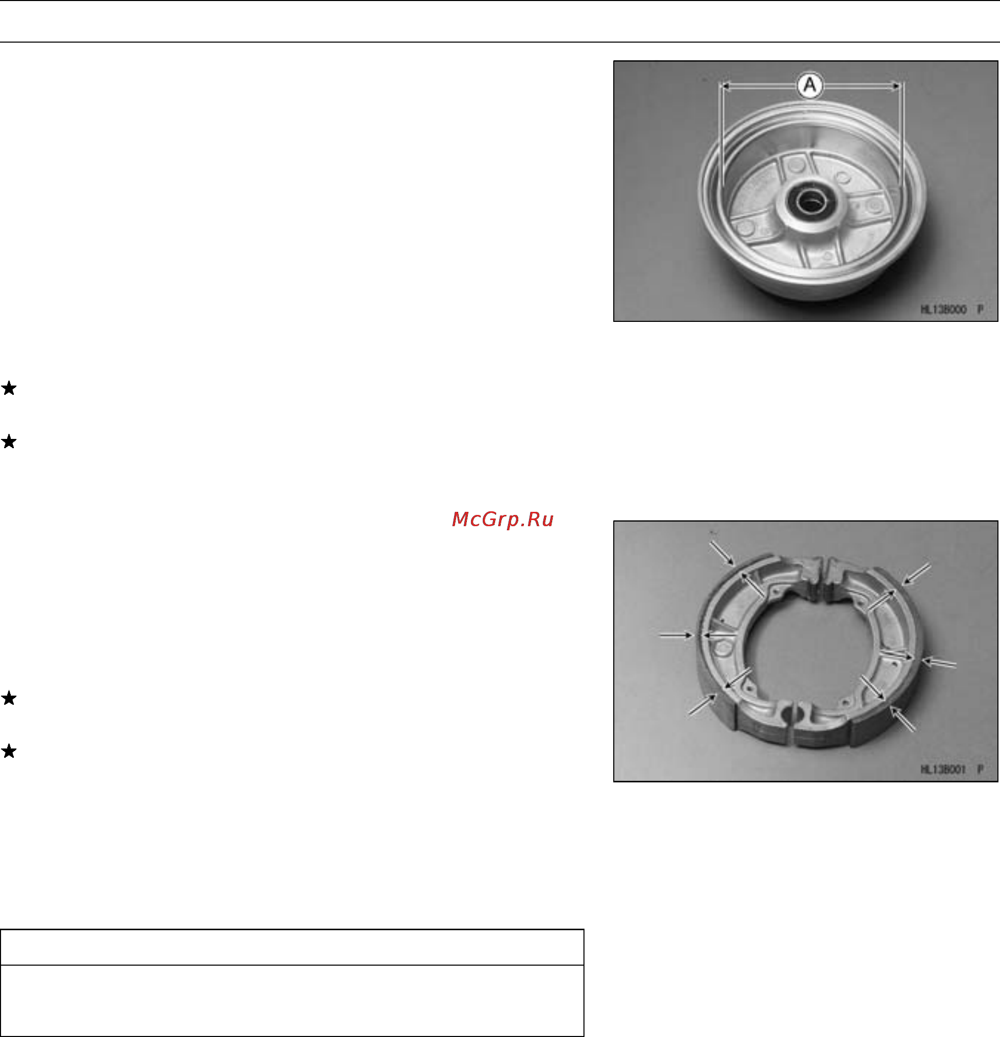 Kawasaki WORKHORSE 250 (2003) [221/322] Front brake drum inside diameter