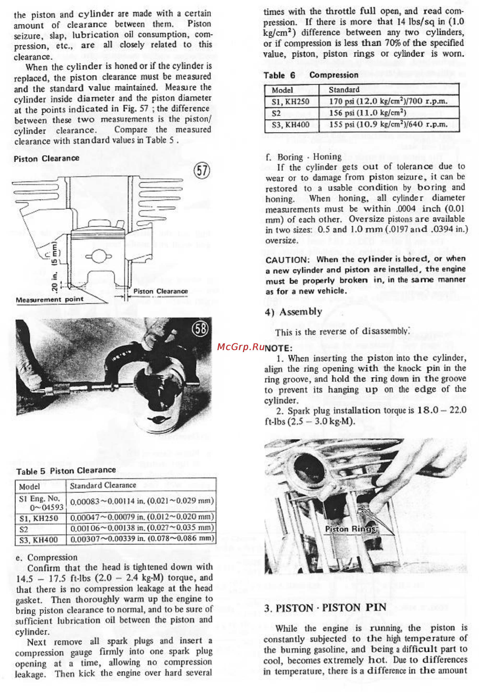 Kawasaki KH400 (1974-1976) [23/129] Piston piston pin