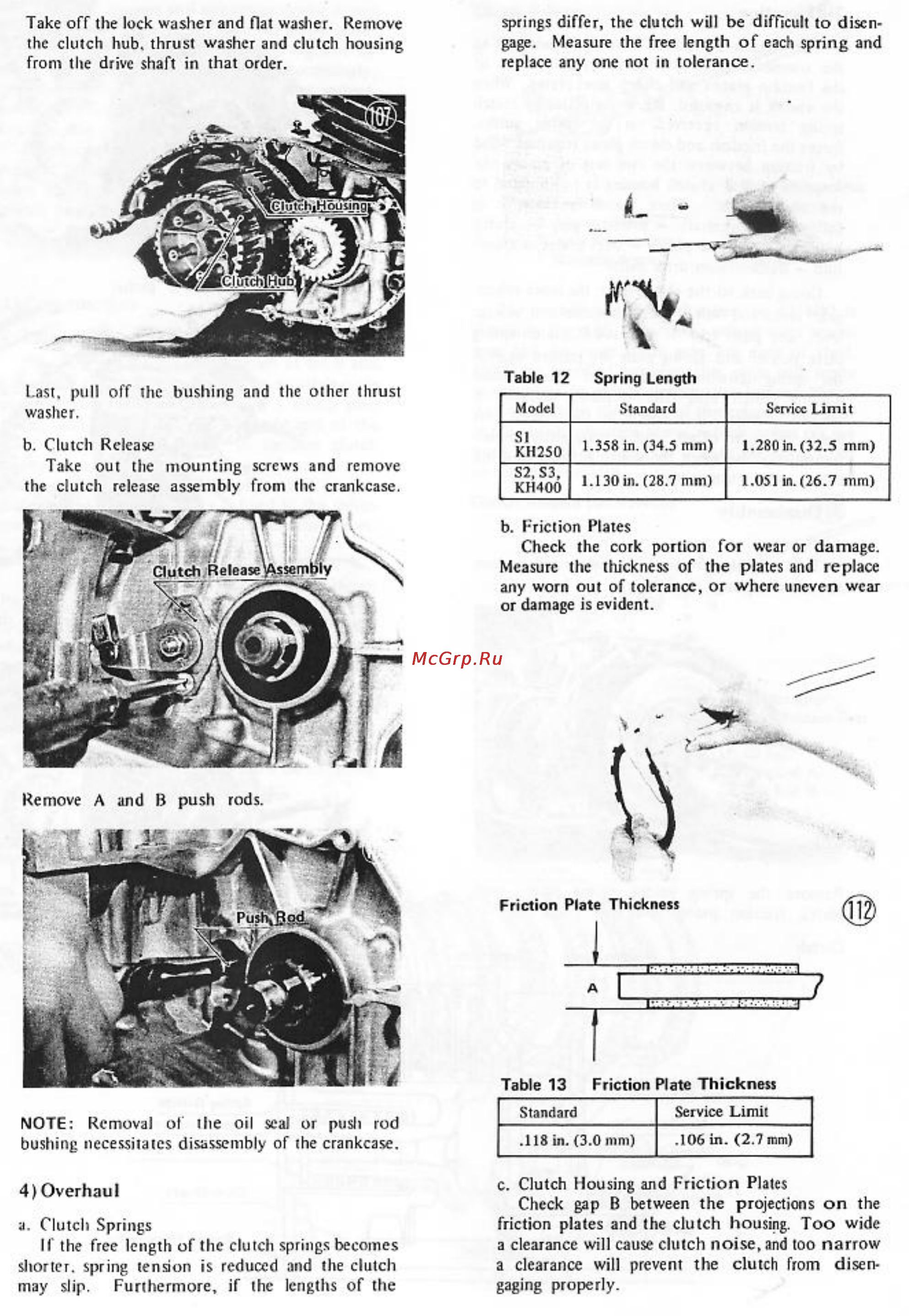 Kawasaki KH250 (1972-1976) Инструкция по эксплуатации онлайн [34/129] 114658