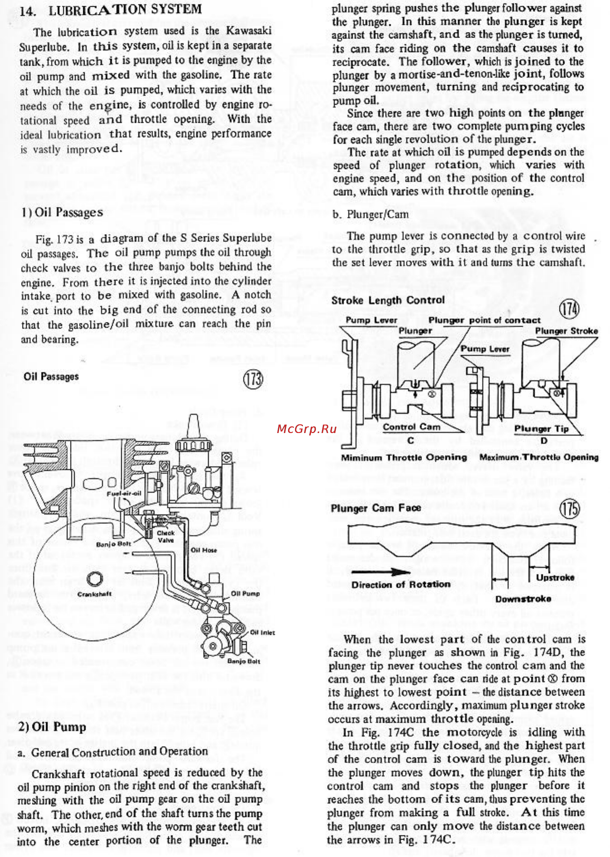 Kawasaki S2 (1972-1973) [49/129] Oil pump