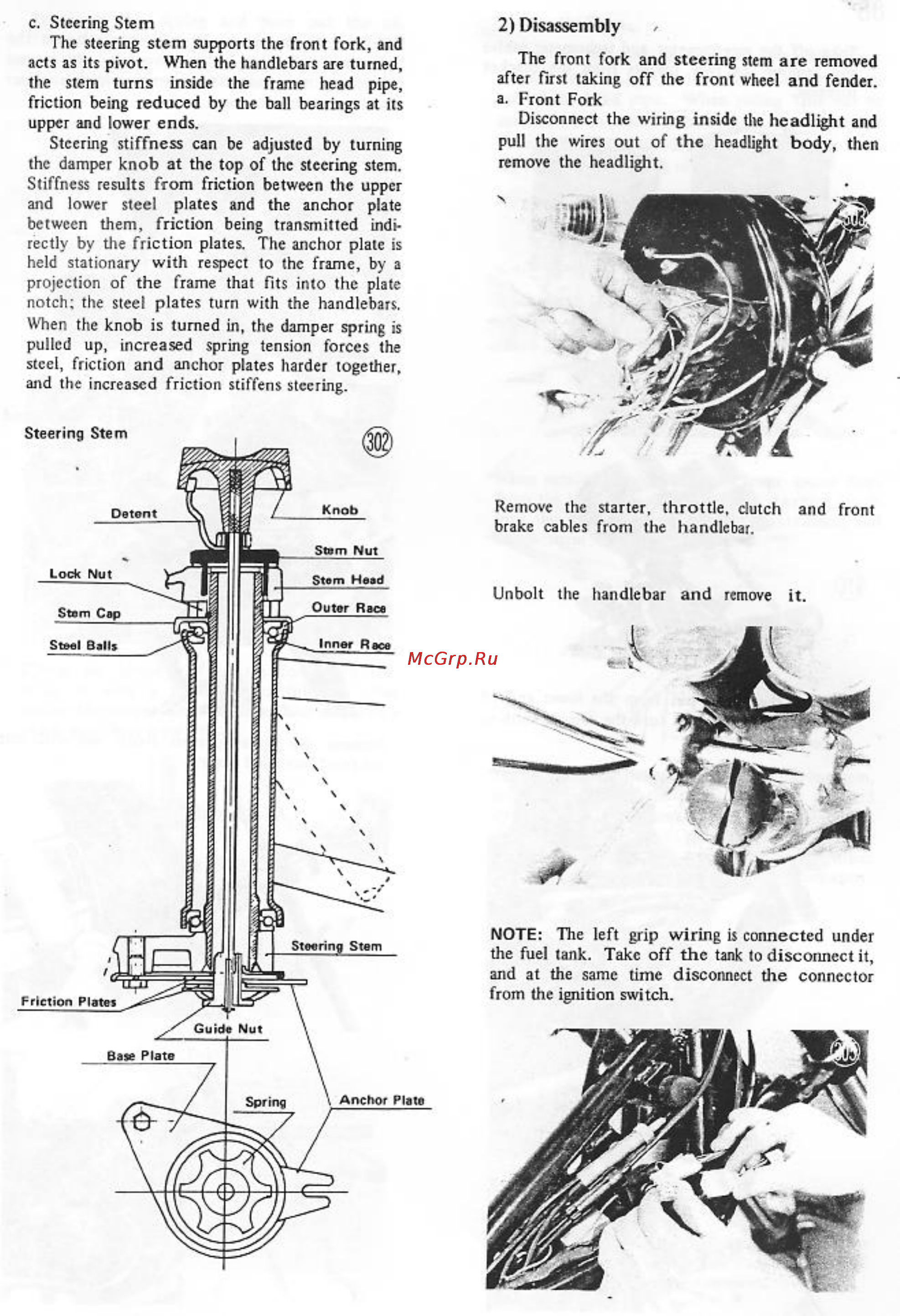 Kawasaki S2 (1972-1973) [89/129] Disassembly