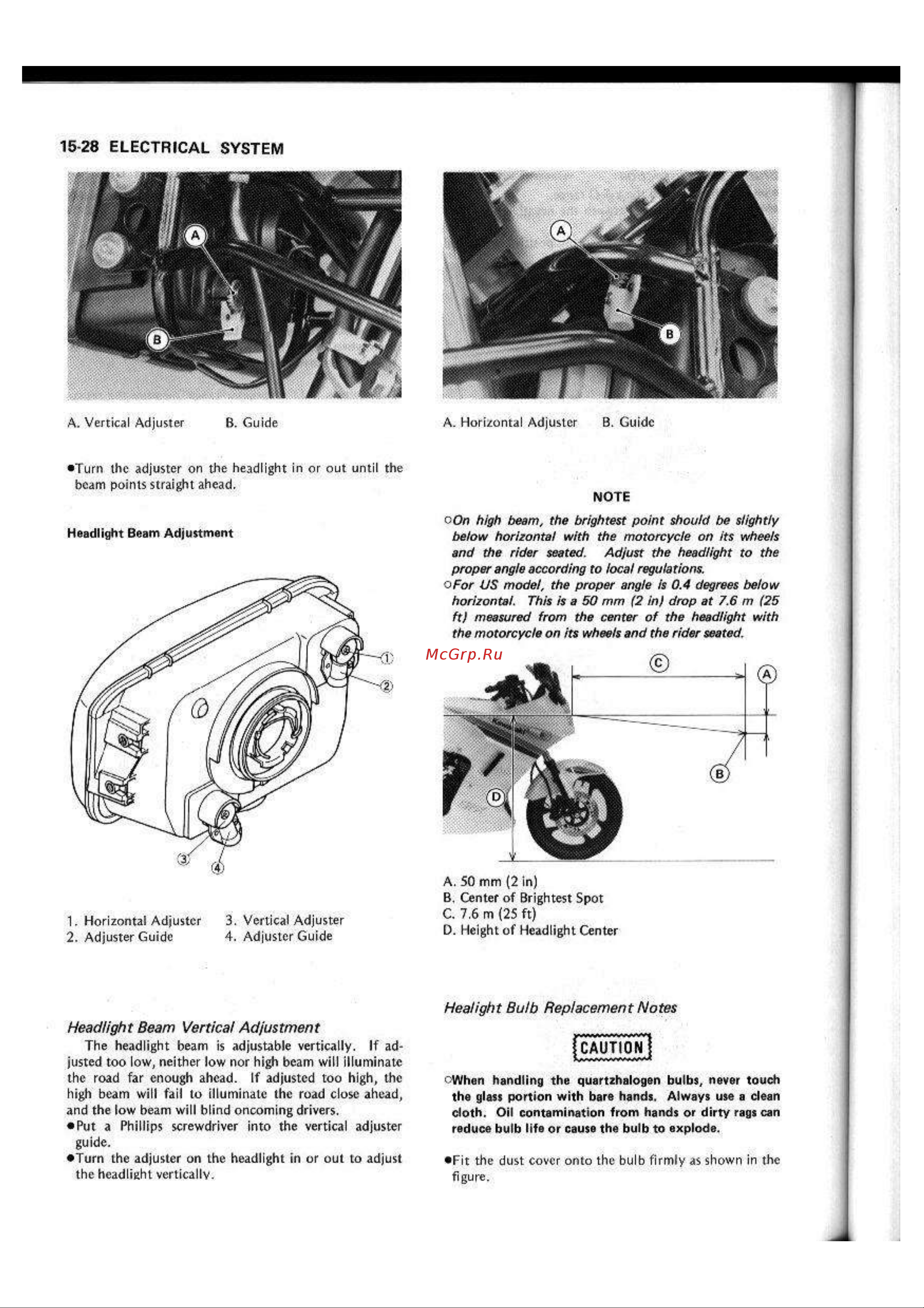 Kawasaki NINJA EX250R (1987) [222/248] 28 electrical system