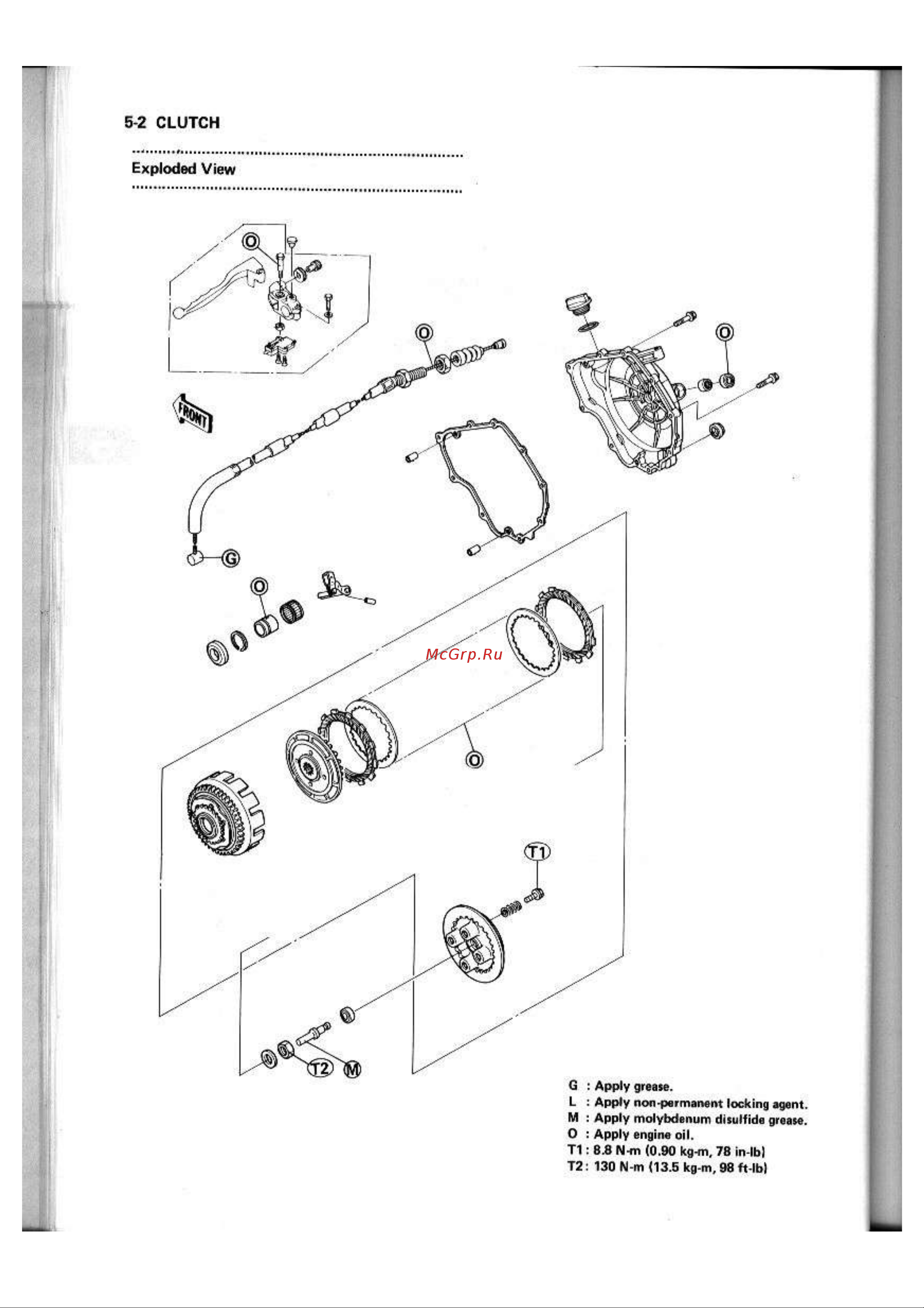Kawasaki GPX250R (1987) [85/248] Clutch