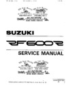 Suzuki RF600 (1993) Инструкция по эксплуатации