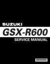 Suzuki GSX-R600 (2006) Инструкция по эксплуатации