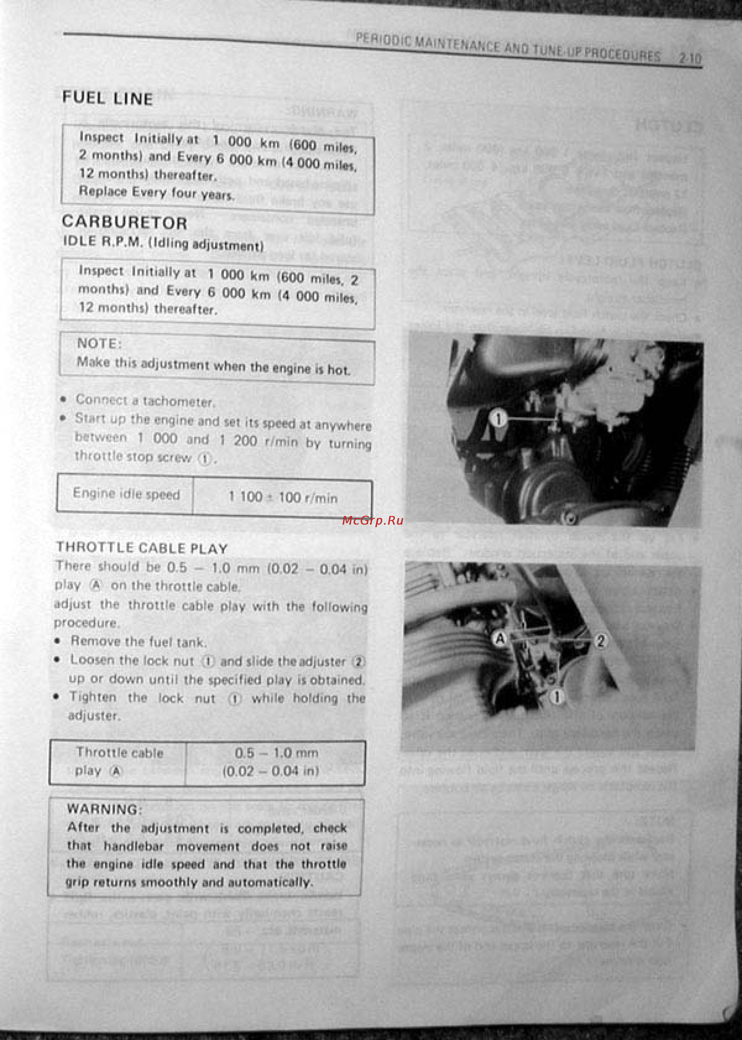 Suzuki GSX-R1100 (1986-1988) [24/295] Carburetor