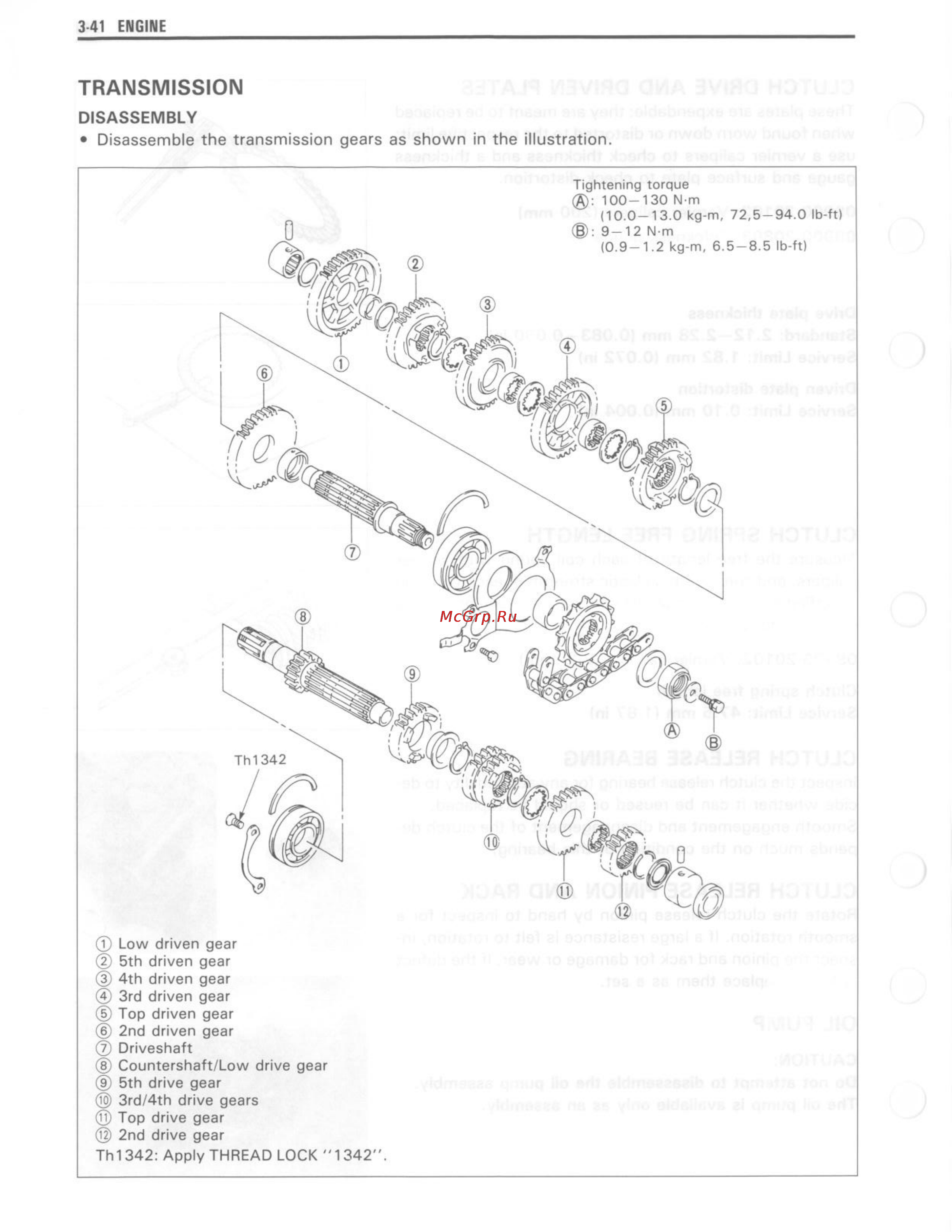 Suzuki GSX-R750 (1993-1995) [84/352] Transmission