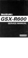 Suzuki GSX-R600 (2004) Инструкция по эксплуатации