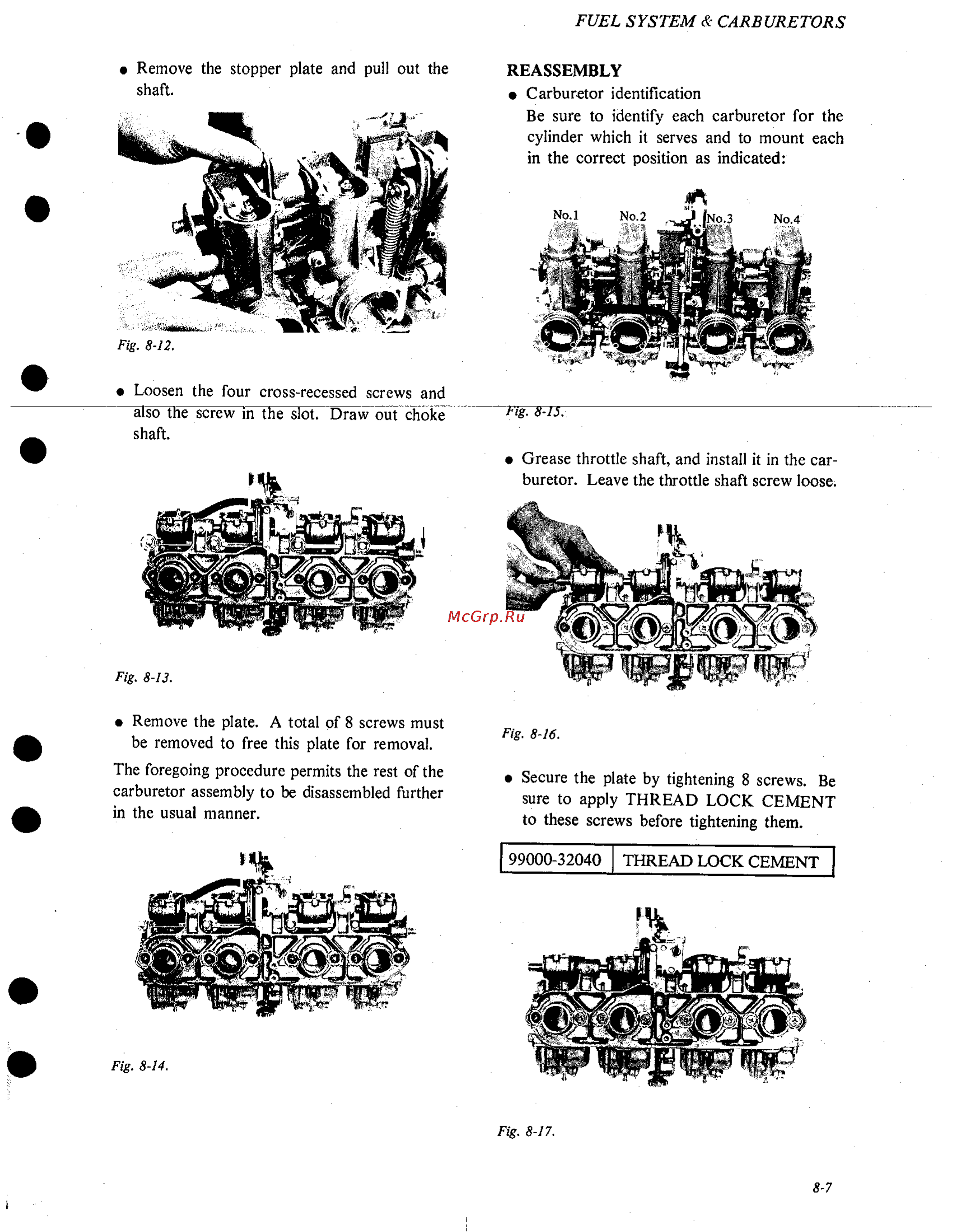 Suzuki GS1000 (1980) Инструкция по эксплуатации онлайн [106/477] 114749