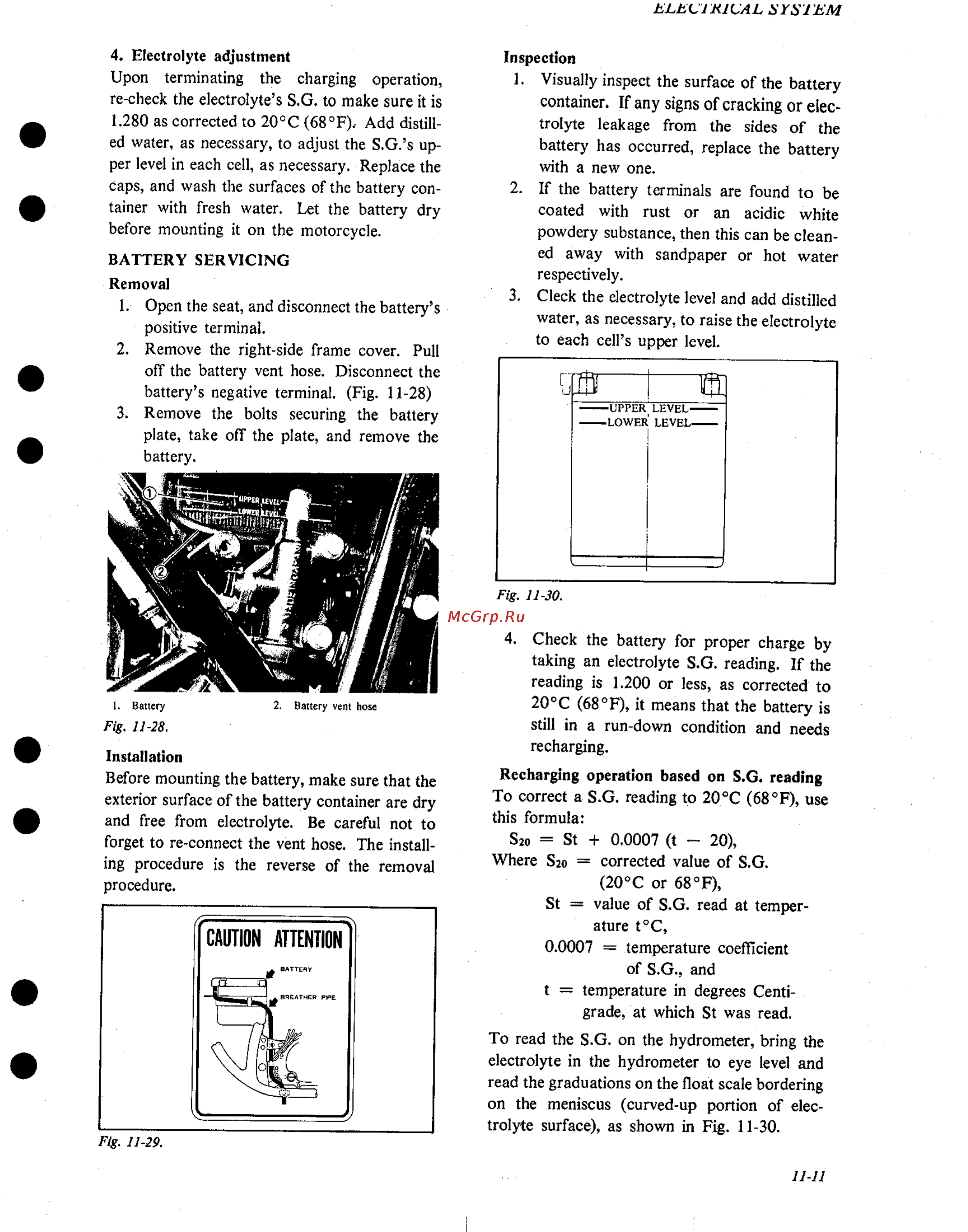 Suzuki GS1000 (1980) [176/477] Caution attentio
