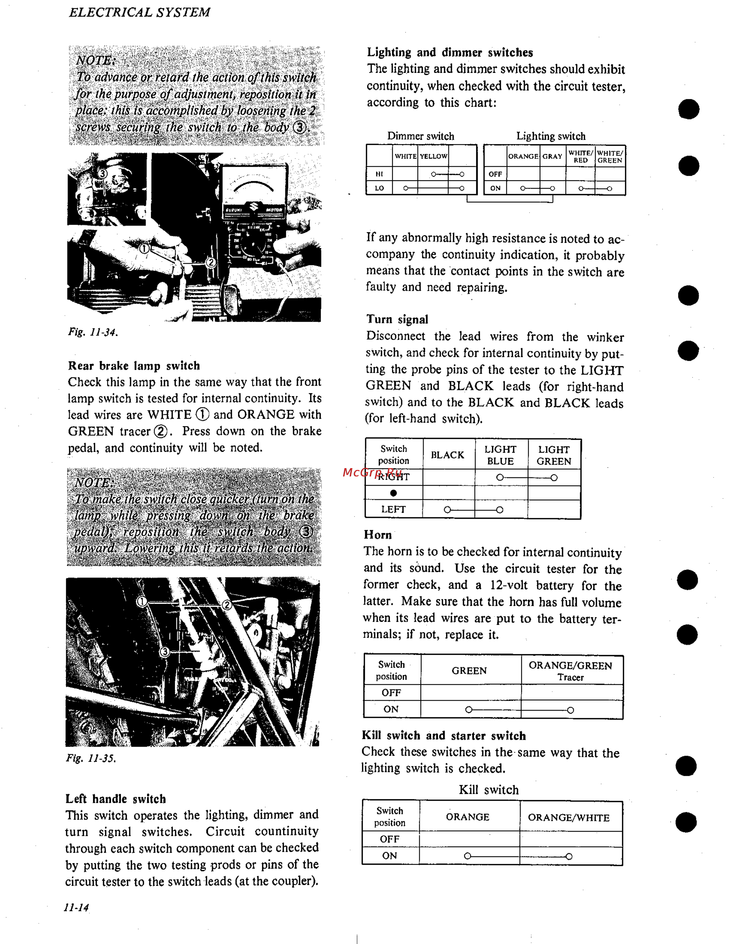 Suzuki GS1000 (1980) Инструкция по эксплуатации онлайн [179/477] 114749