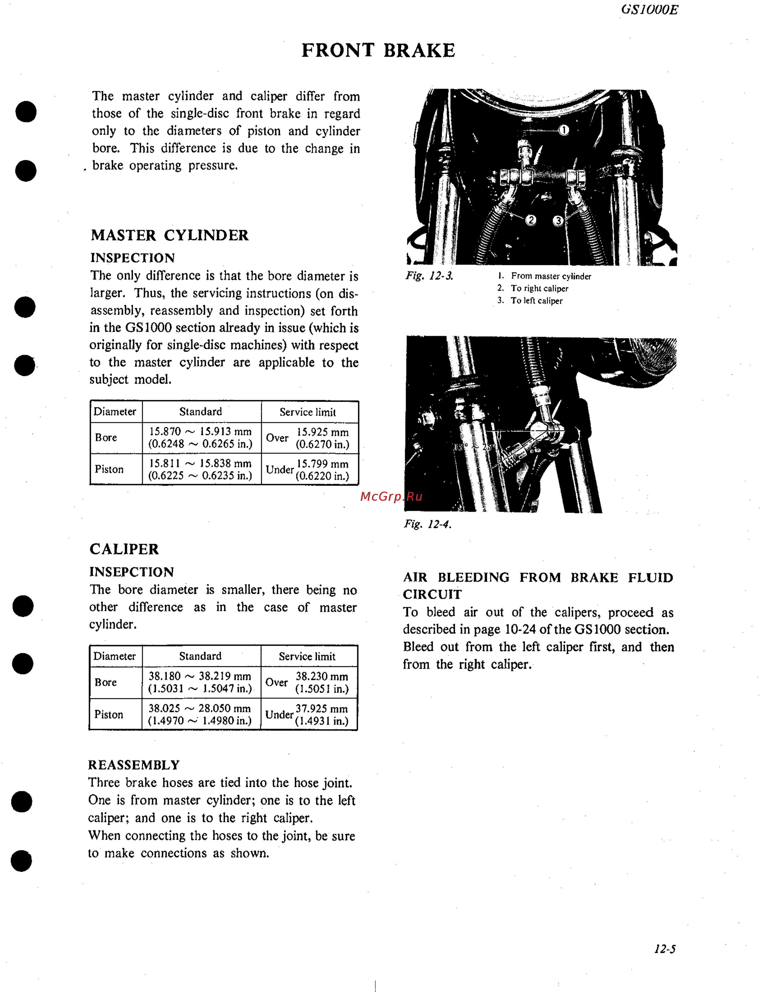 Suzuki GS1000 (1980) [197/477] Front brake
