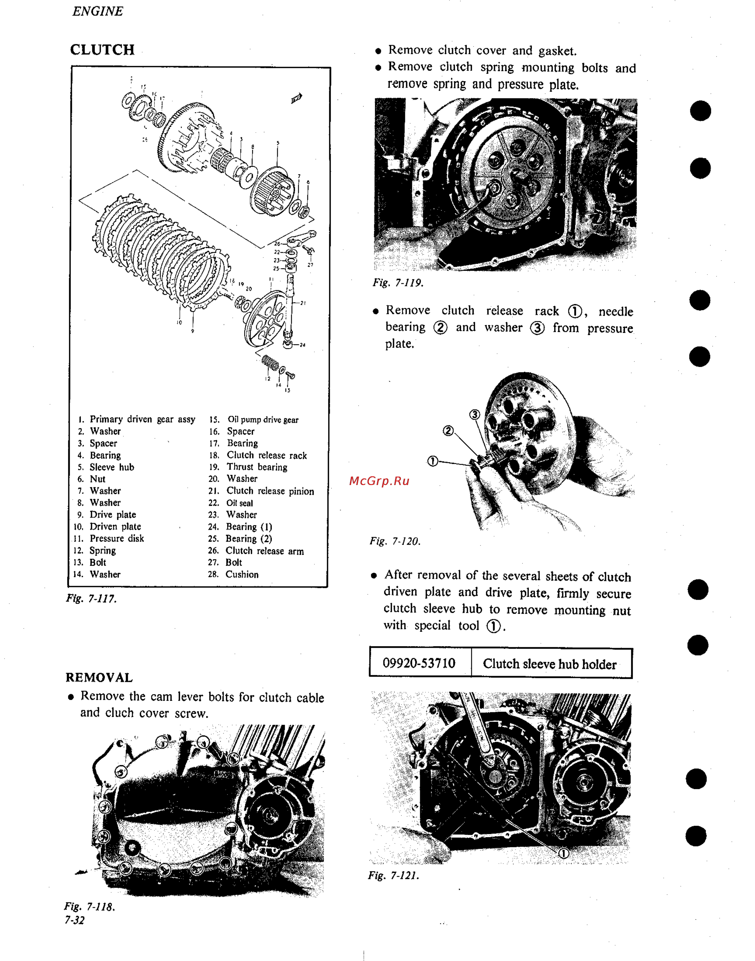 Suzuki GS1000 (1980) [87/477] Clutch