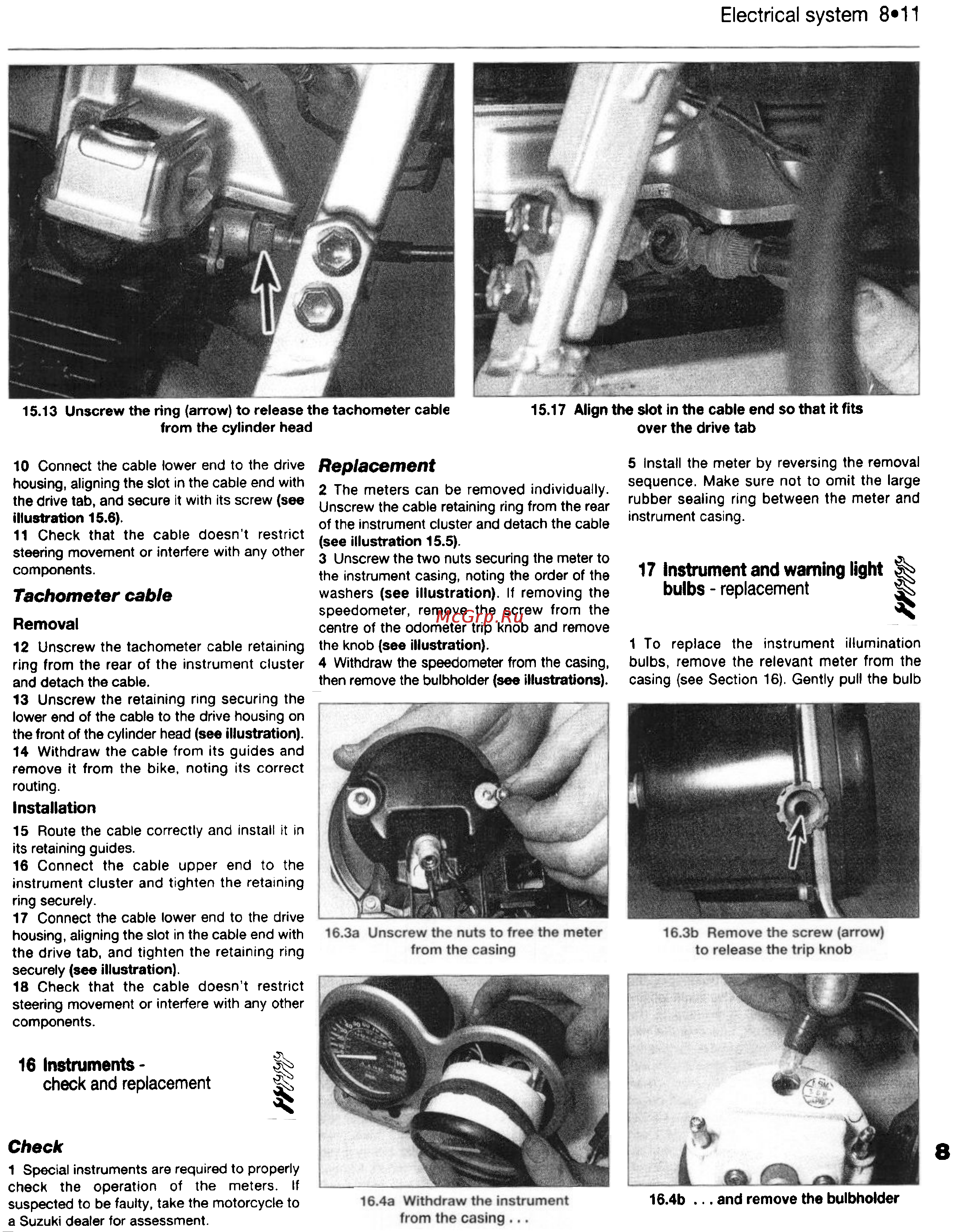 Suzuki GS500E (1989-1997) [168/221] Electrical