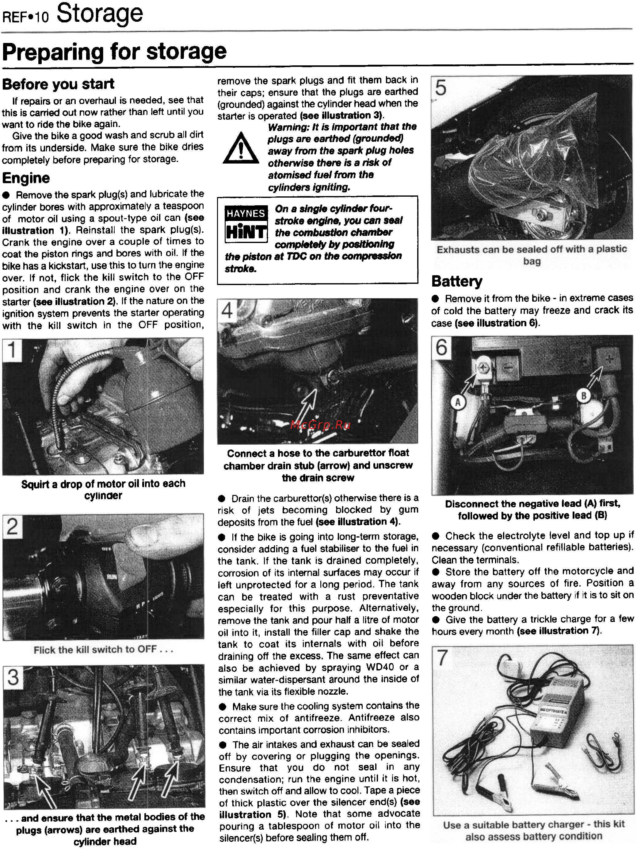 Suzuki GS500E (1989-1997) [197/221] Storage
