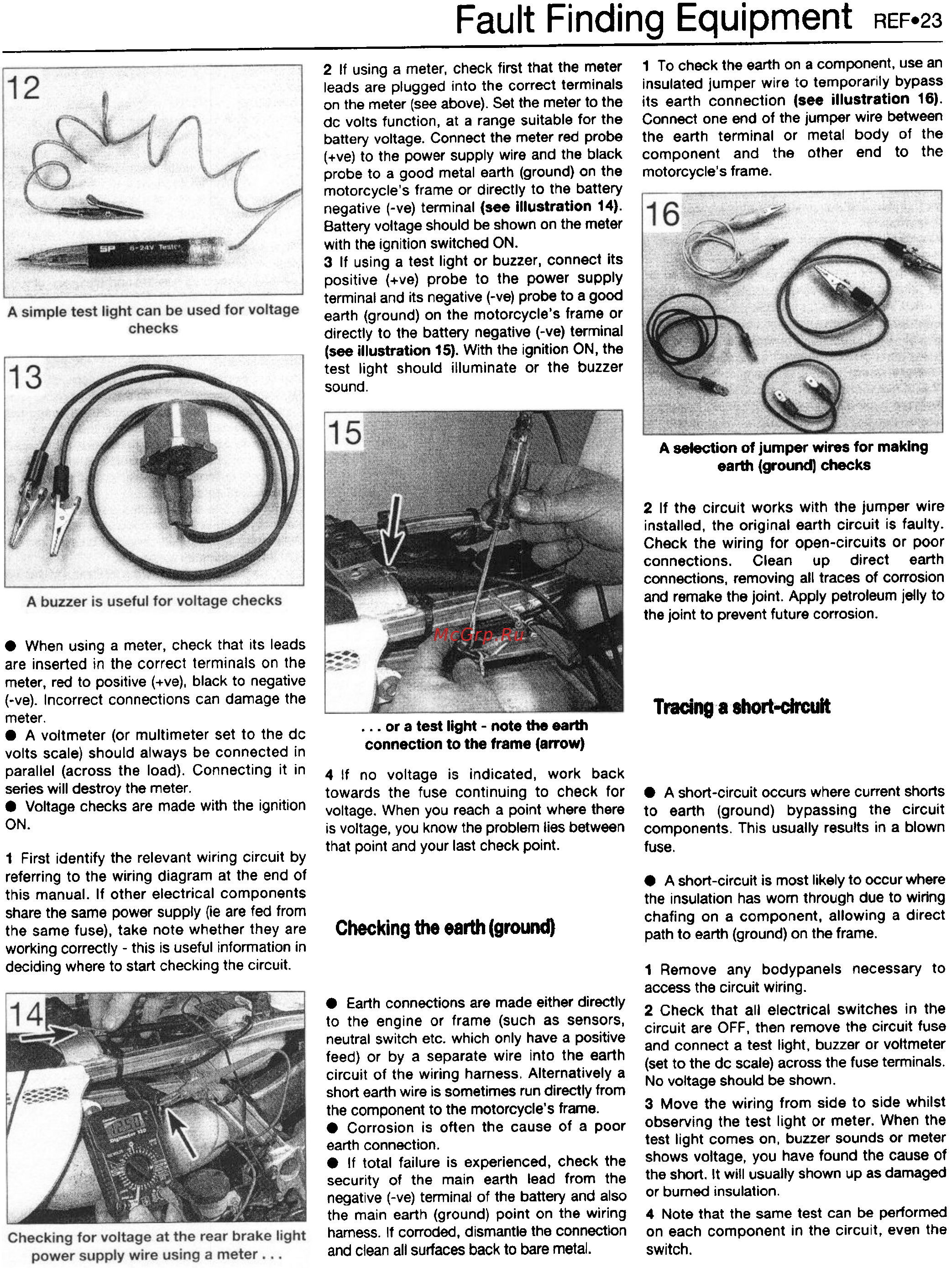 Suzuki GS500E (1989-1997) [210/221] Fault finding equipment ref 3