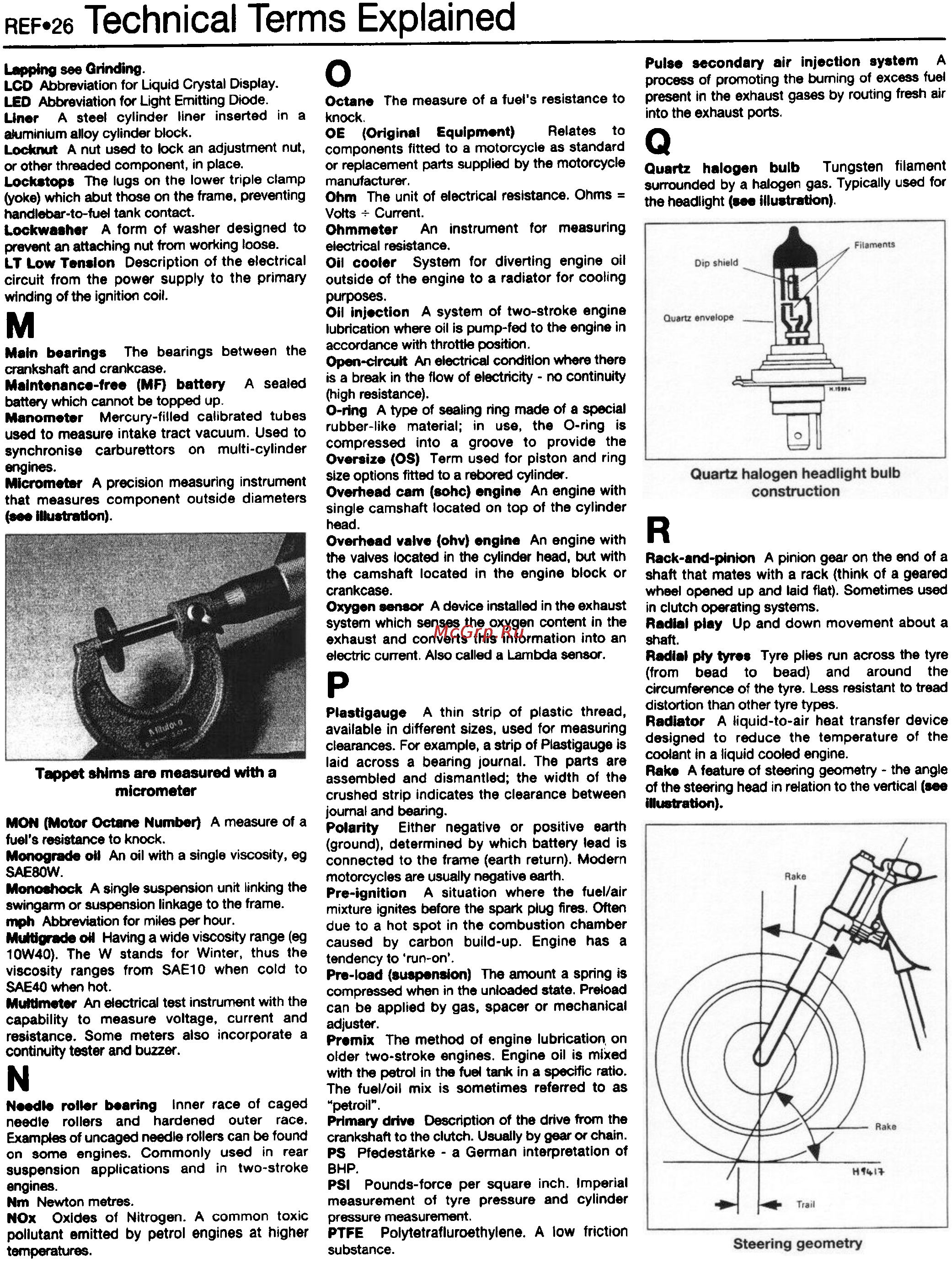 Suzuki GS500E (1989-1997) [213/221] Technical terms explained