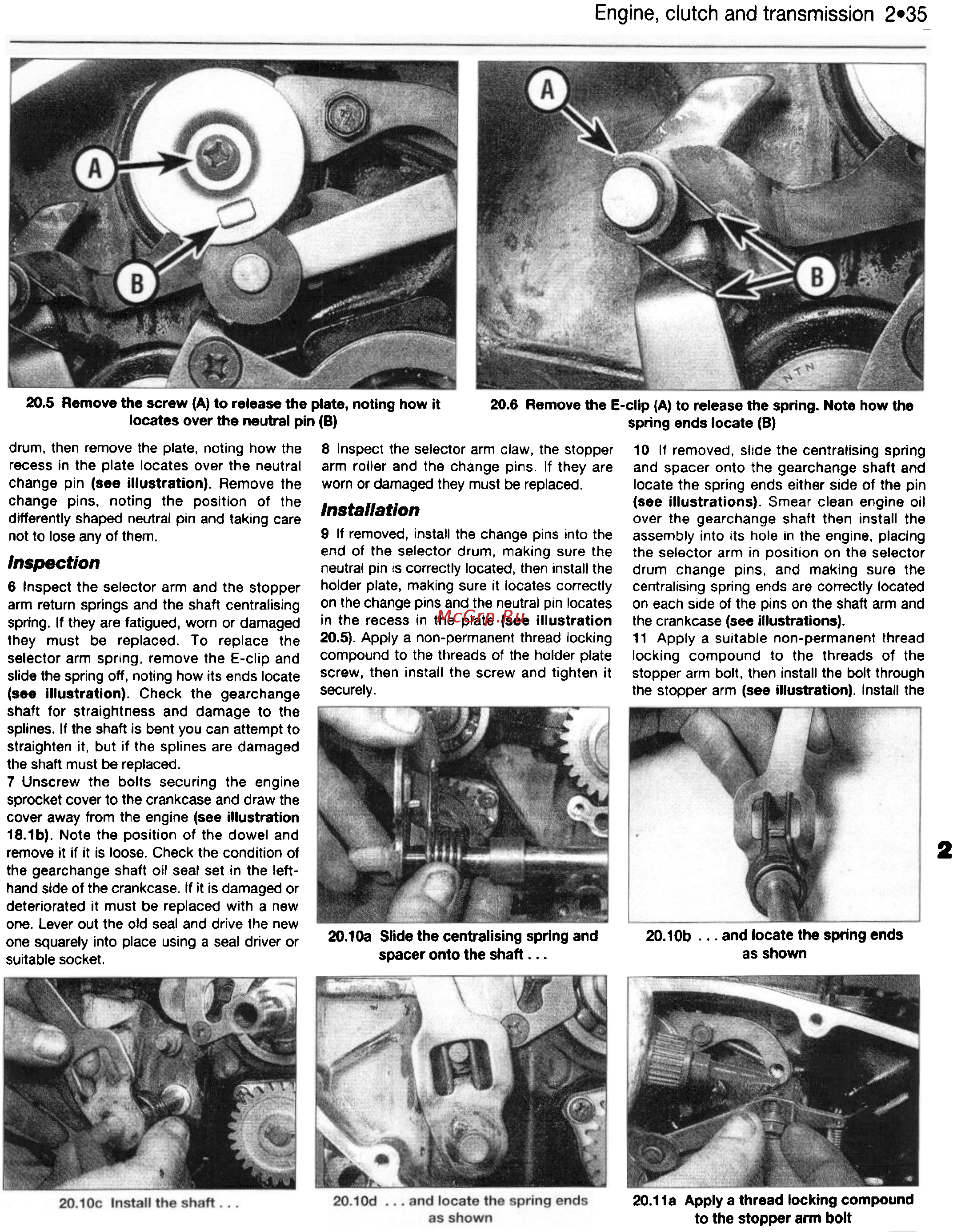 Suzuki GS500E (1989-1997) [70/221] And transmission 2 35