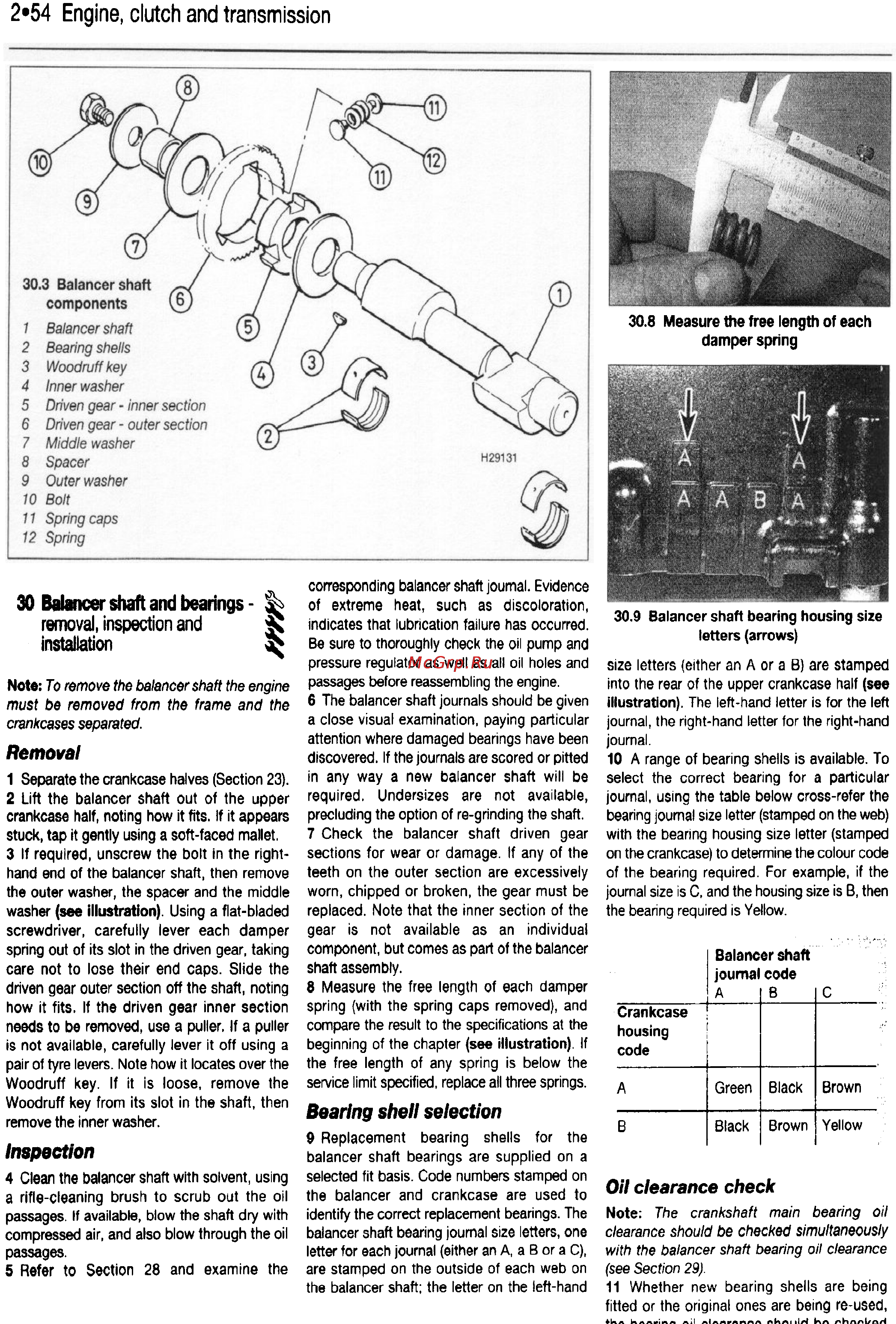 Suzuki GS500E (1989-1997) [89/221] 54 engine clutch and transmission