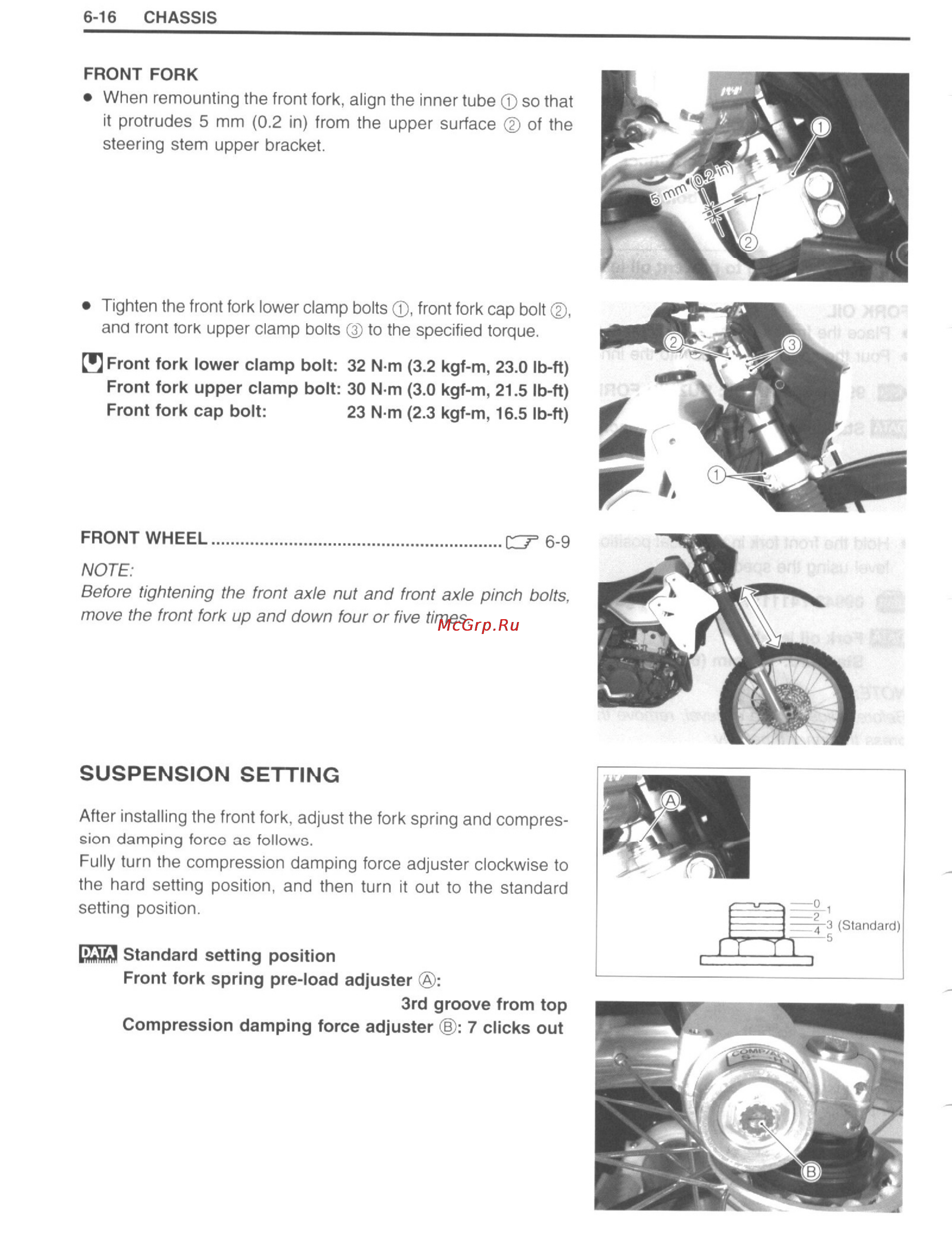 Suzuki DRZ400 (2000-2007) Инструкция по эксплуатации онлайн [151/232] 114753