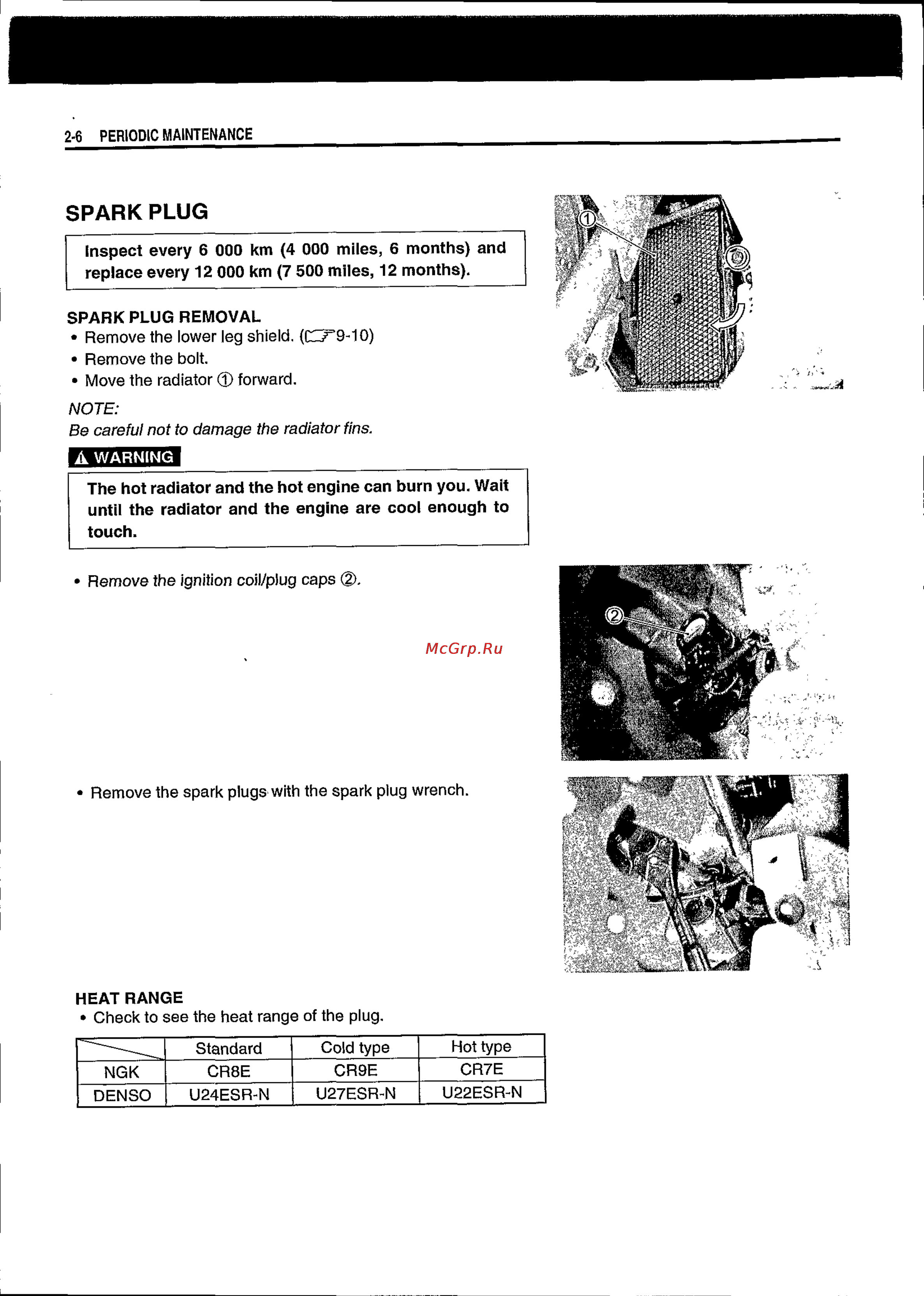 Suzuki BURGMAN AN650 (2003) [24/463] Spark plug