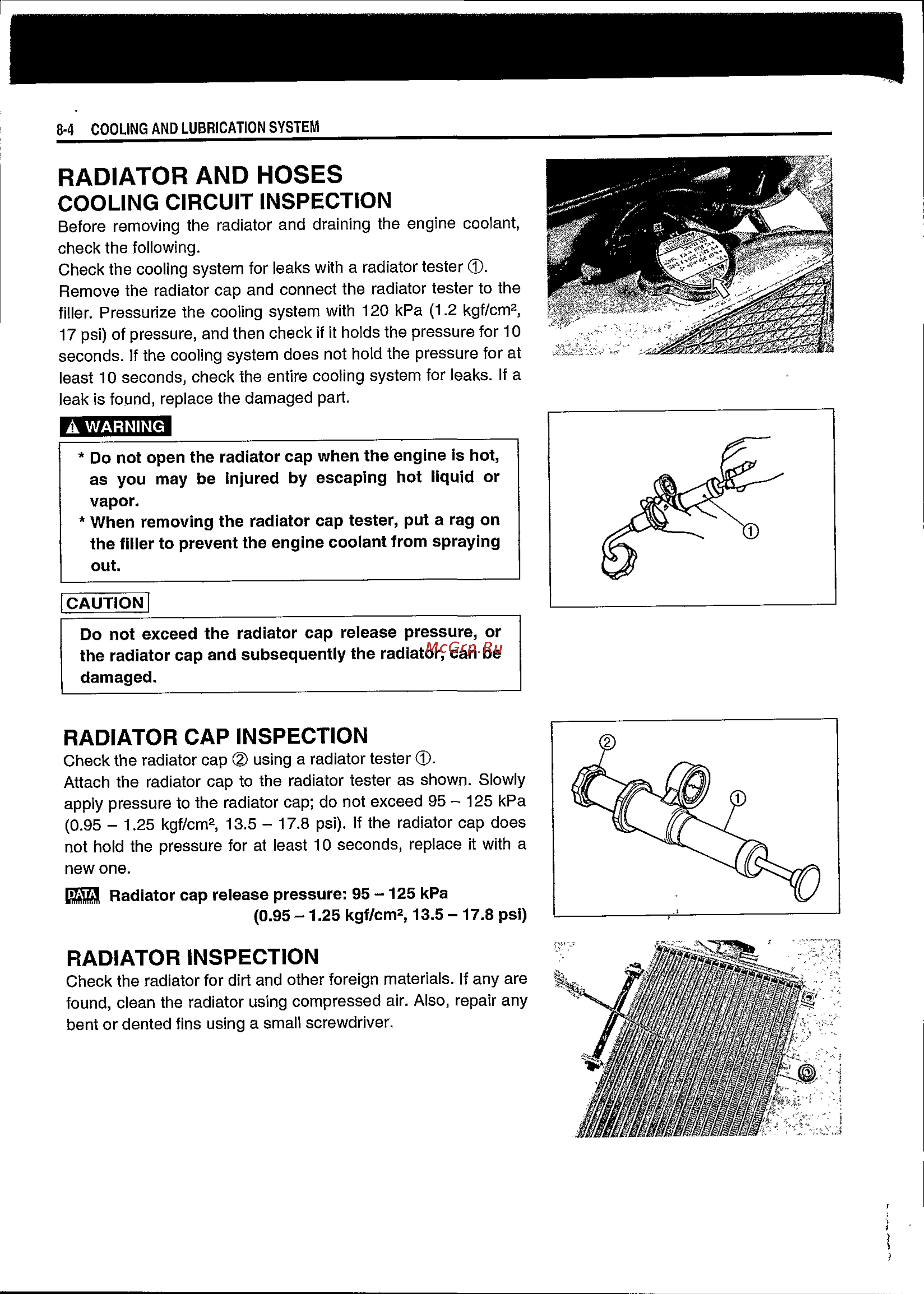 Suzuki BURGMAN AN650 (2003) [247/463] Radiator and hoses