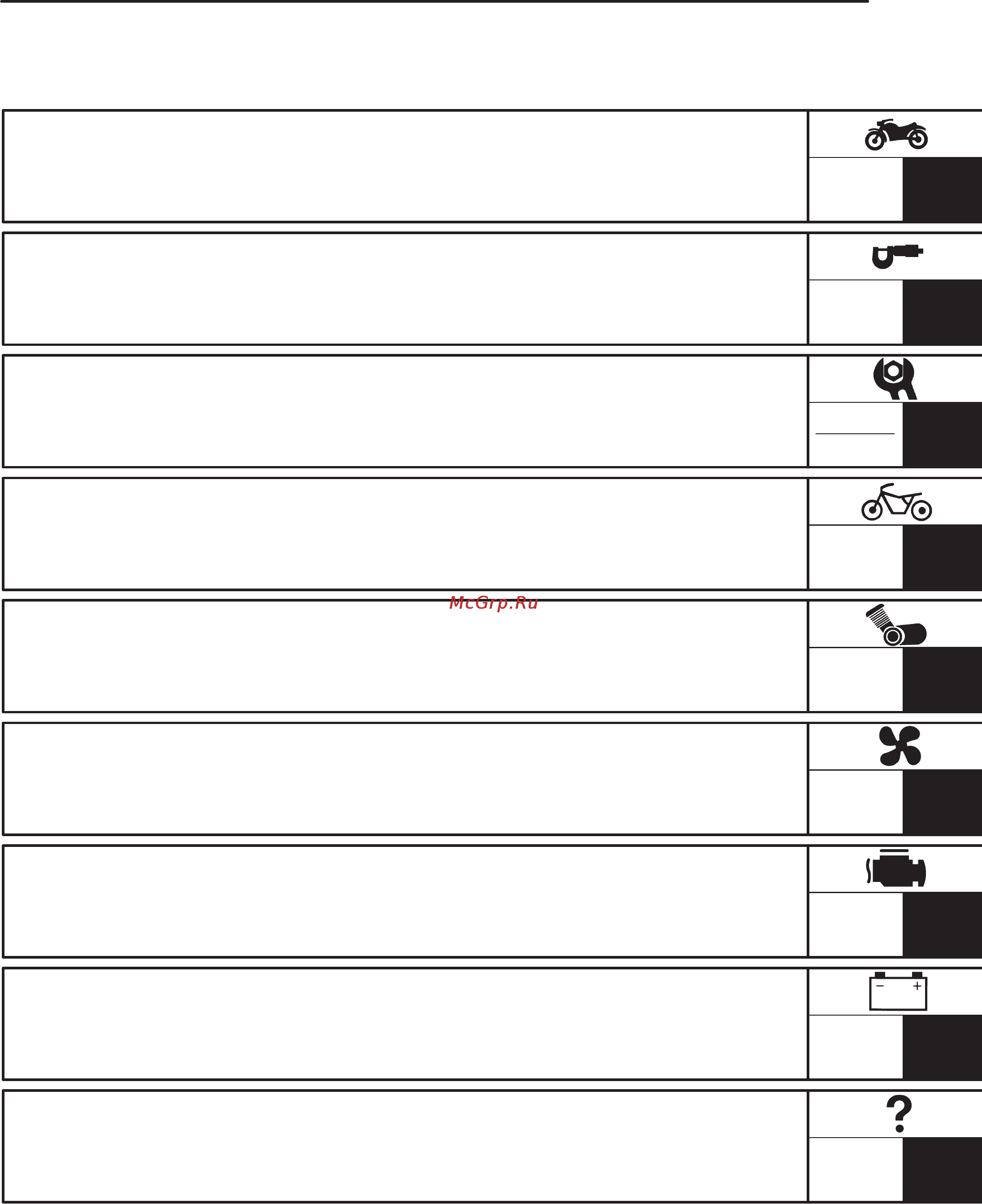 Yamaha YZF-R6 (2003) [6/434] Table of contents