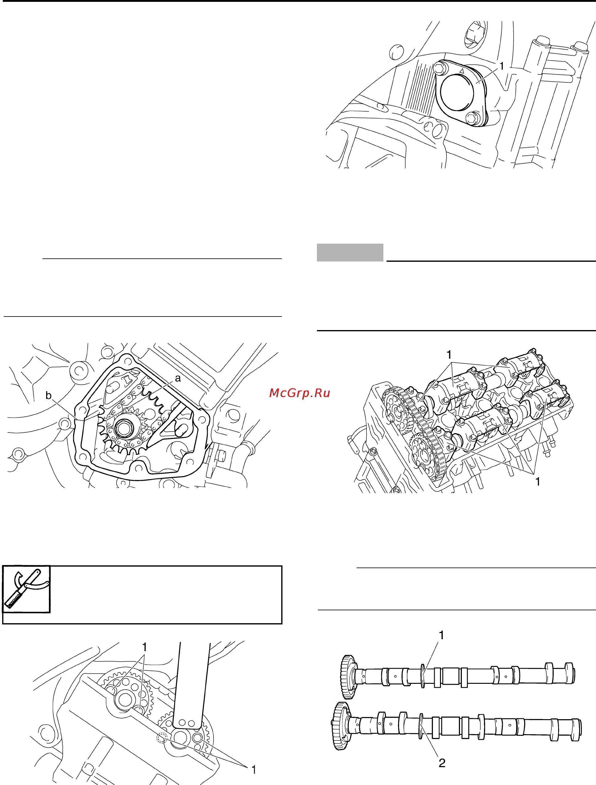 Yamaha YZF-R1 (2006) [214/426] Camshafts