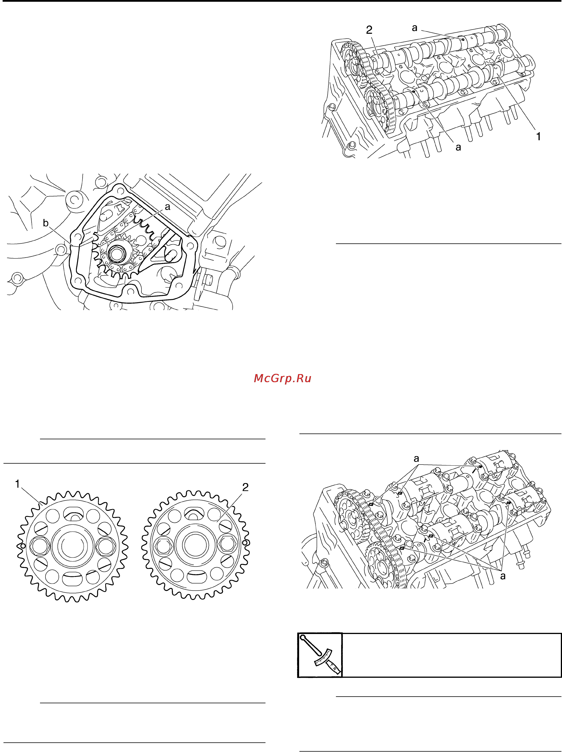 Yamaha YZF-R1 (2006) [218/426] Camshafts