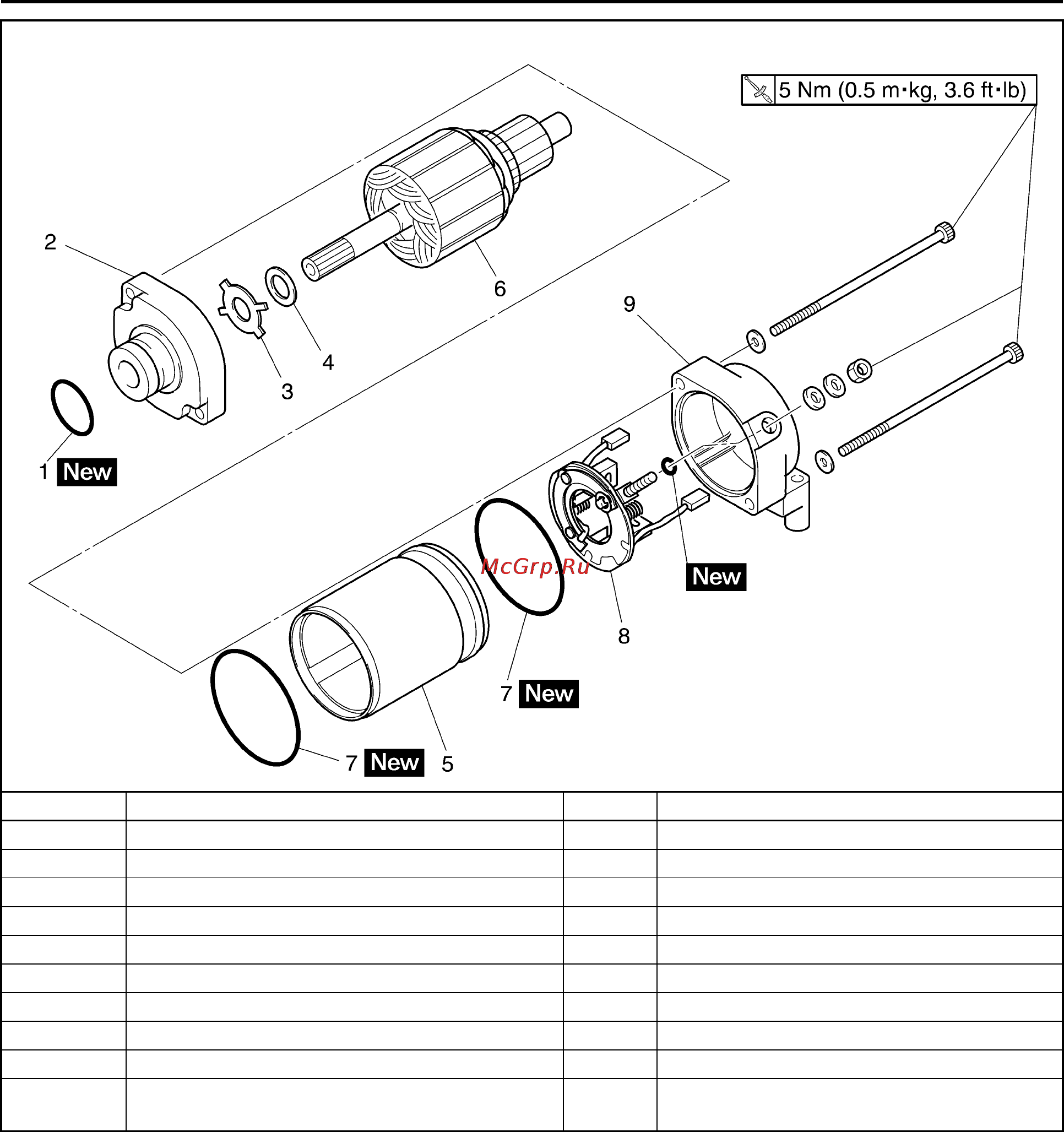 Yamaha YZF-R1 (2006) [243/426] Electric starter