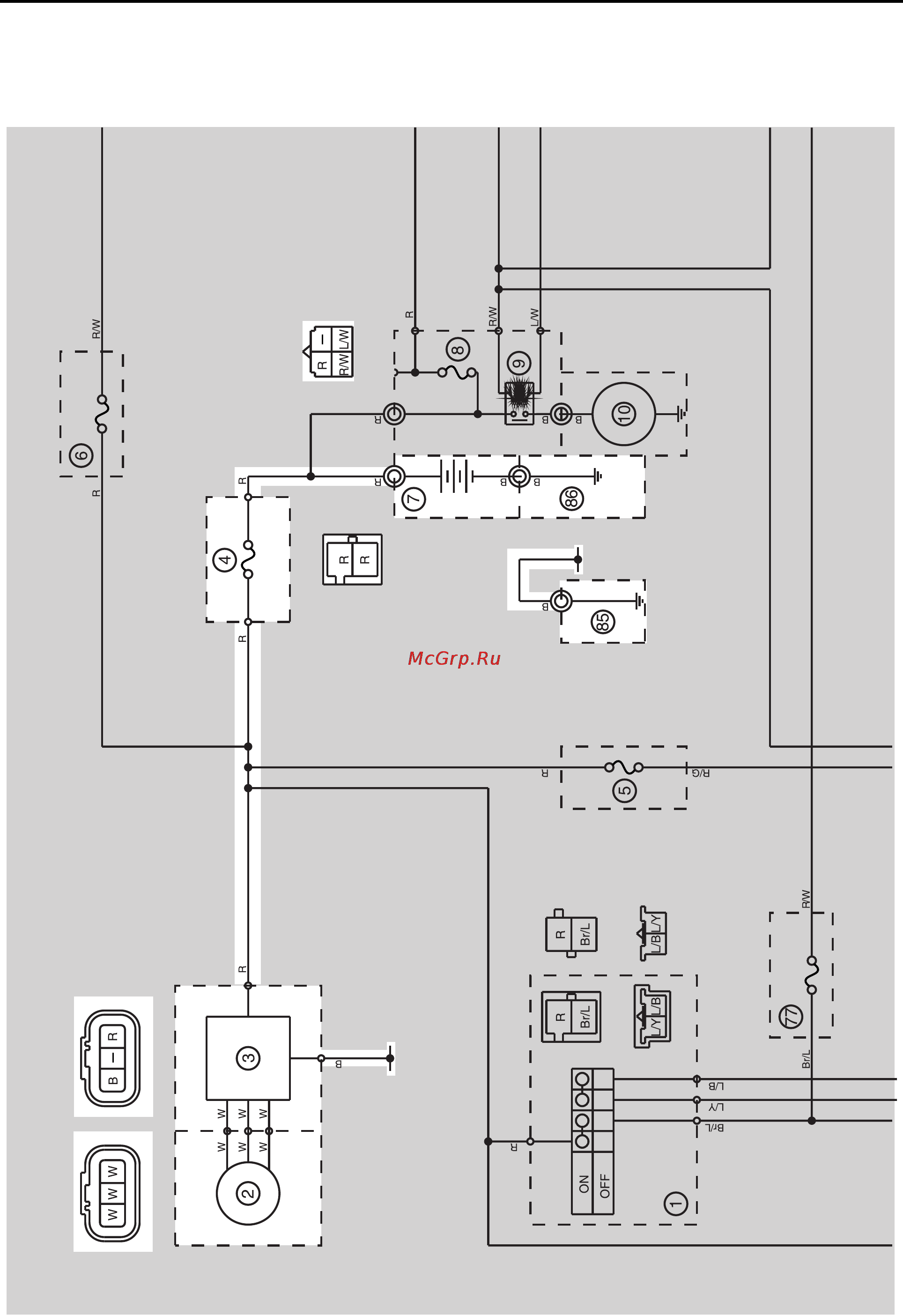 Yamaha YZF-R1 (2006) [334/426] Charging system