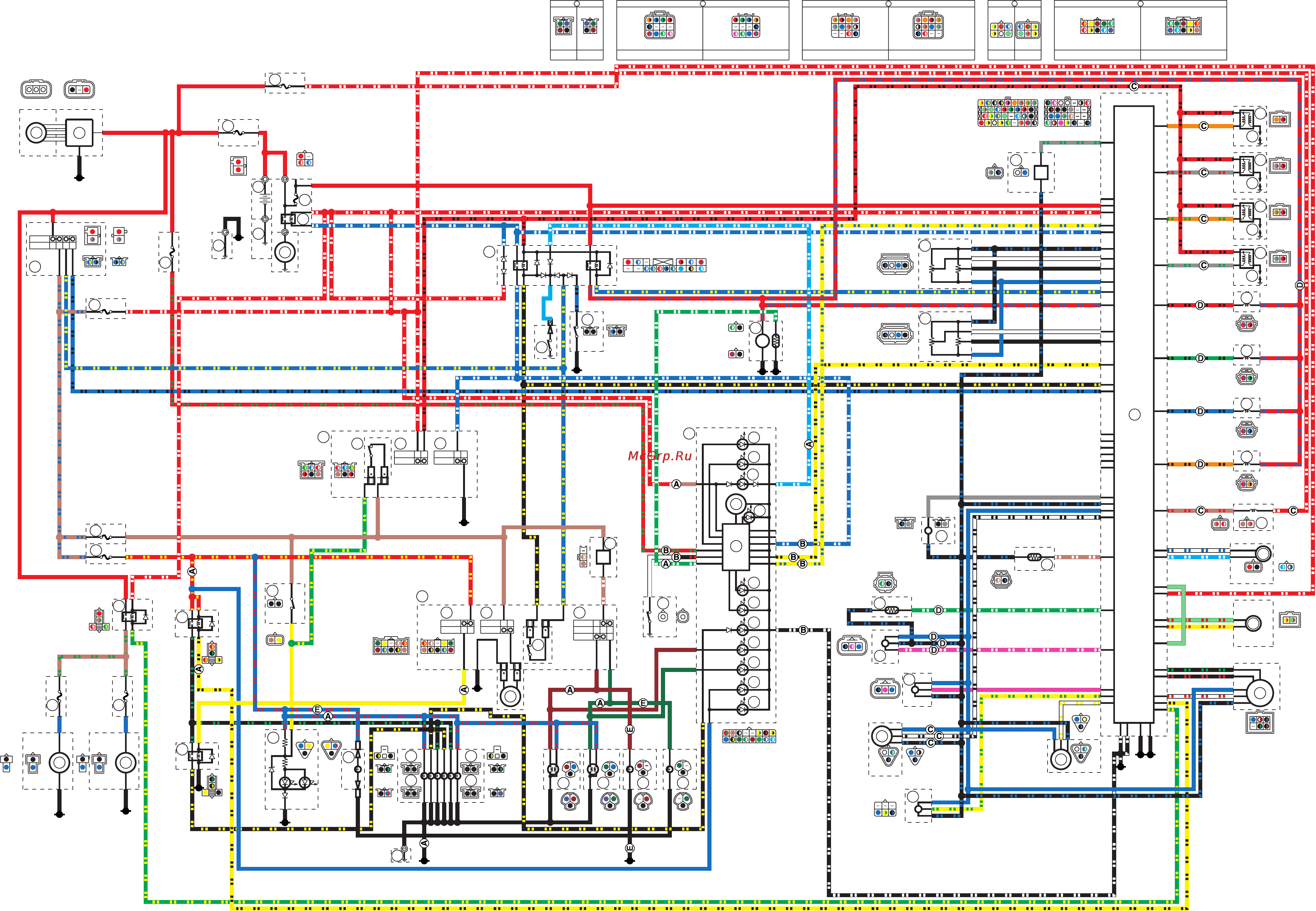 Yamaha YZF-R1 (2006) [426/426] Yzfr1w yzfr1wc wiring diagram