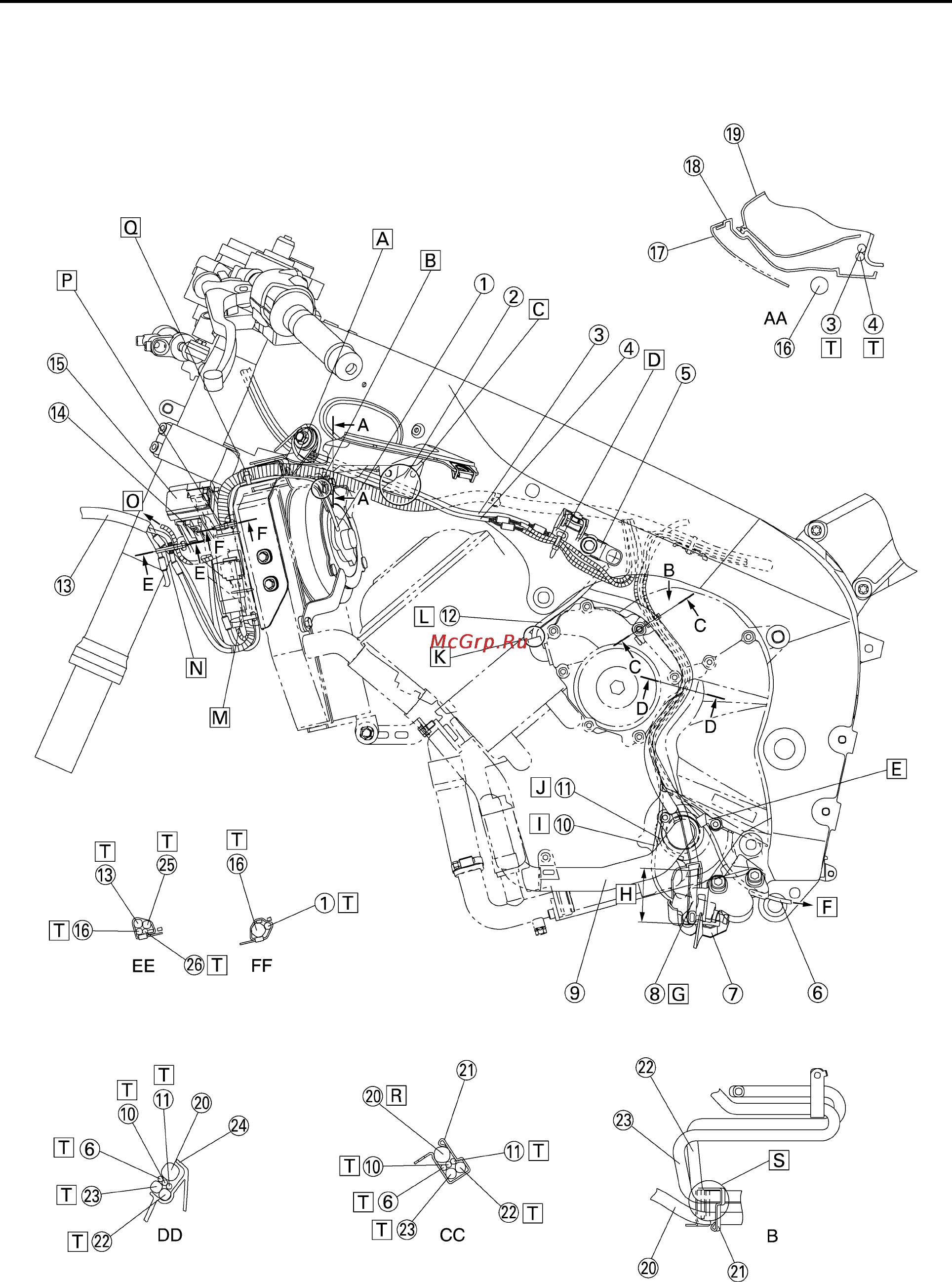 Yamaha YZF-R1 (2006) Инструкция по эксплуатации онлайн [74/426] 114779