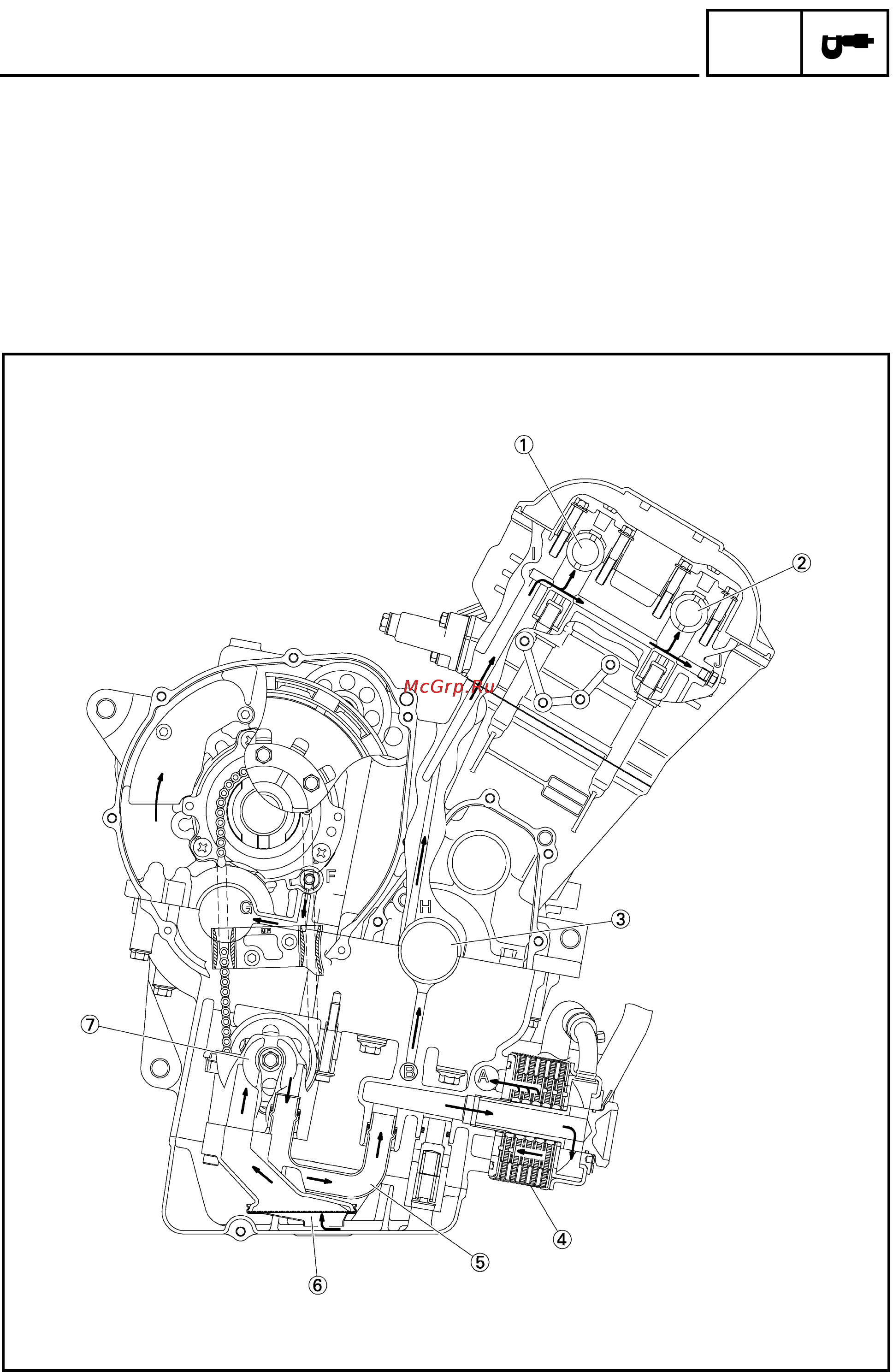 Yamaha YZF-R1 (2002) [81/439] Lubrication diagrams