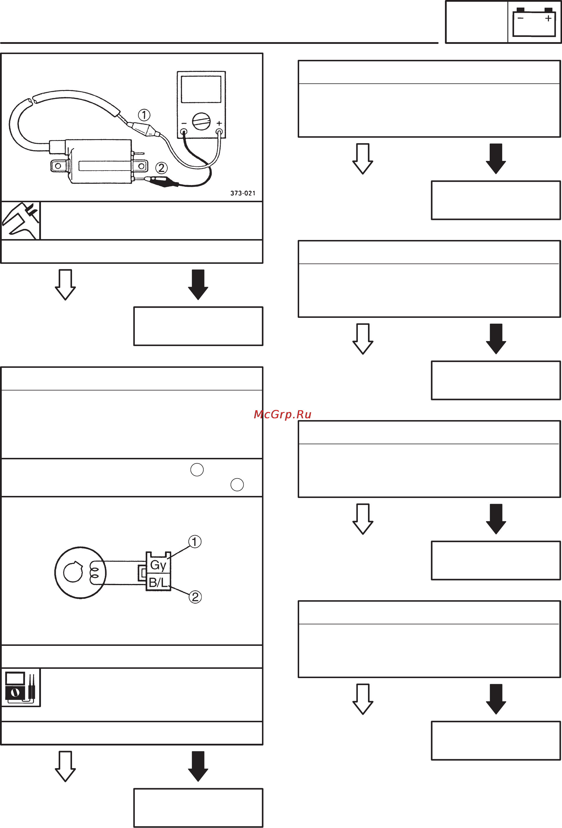 Yamaha DRAG STAR XVS1100 (1999) [306/355] Ignition system