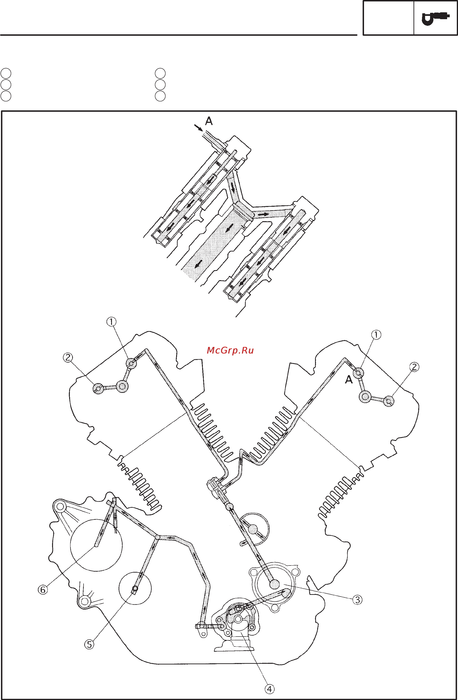 Yamaha DRAG STAR XVS1100 (1999) [41/355] Lubrication diagrams