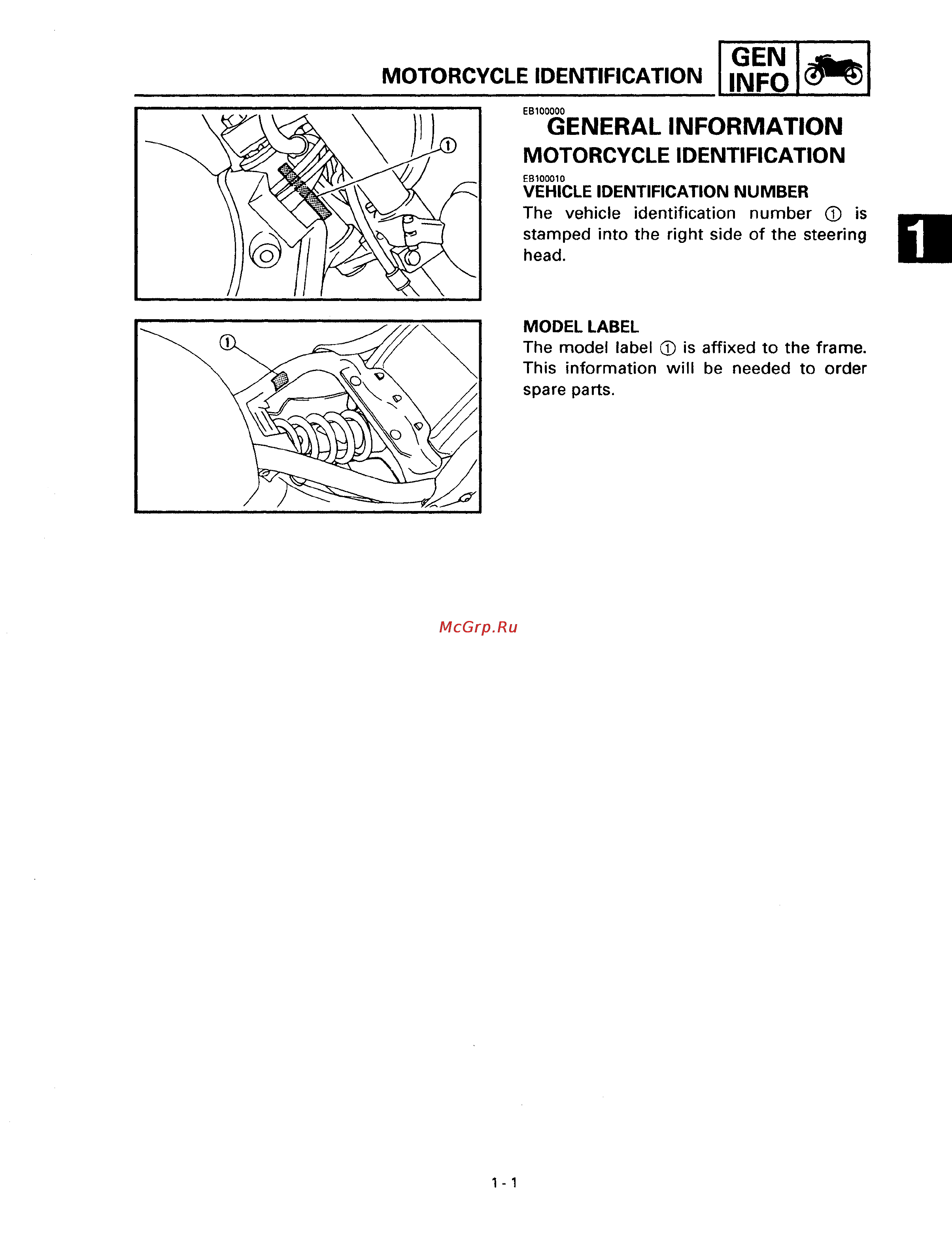 Yamaha DRAG STAR XVS650 (1997) [16/360] General information