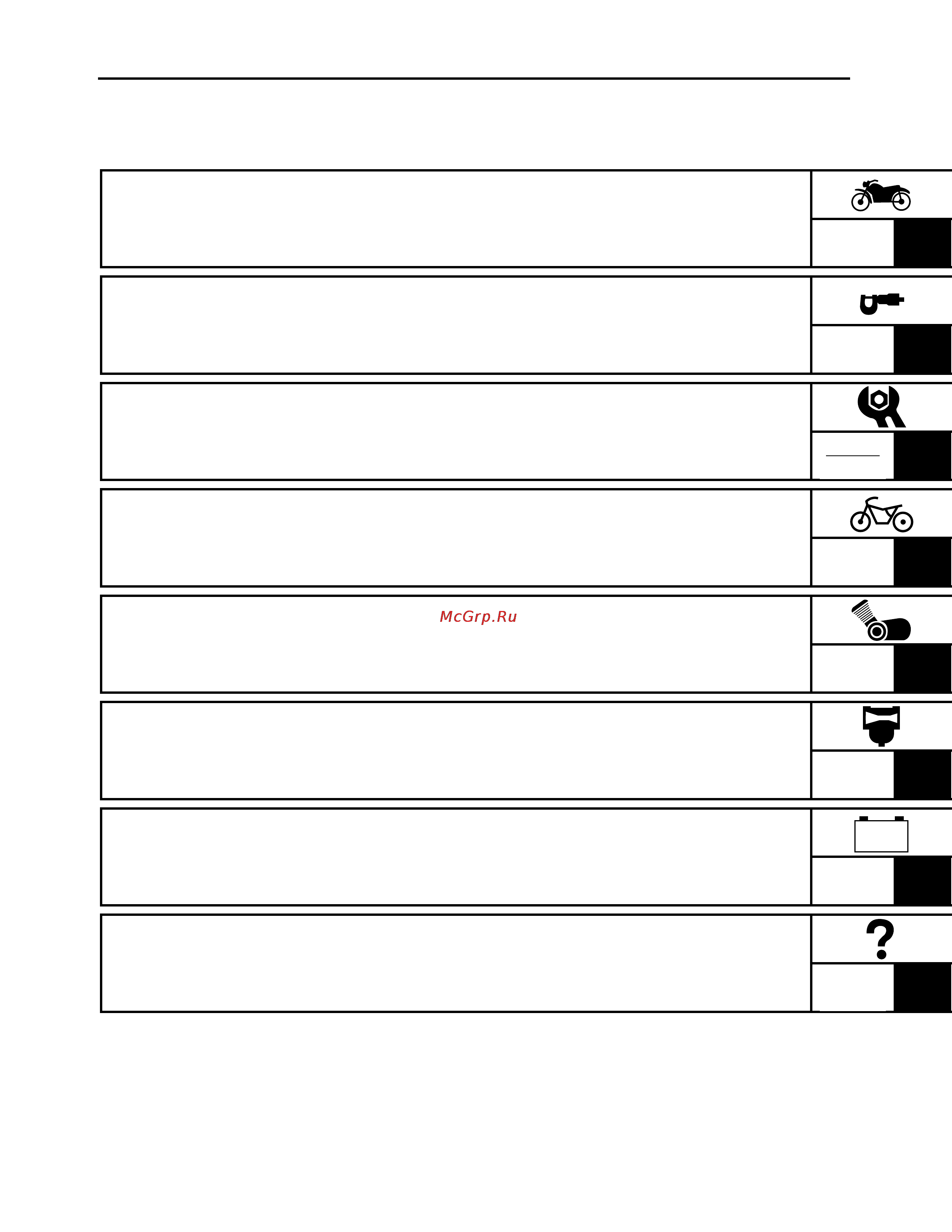 Yamaha XV16AL (1998) [6/449] Table of contents