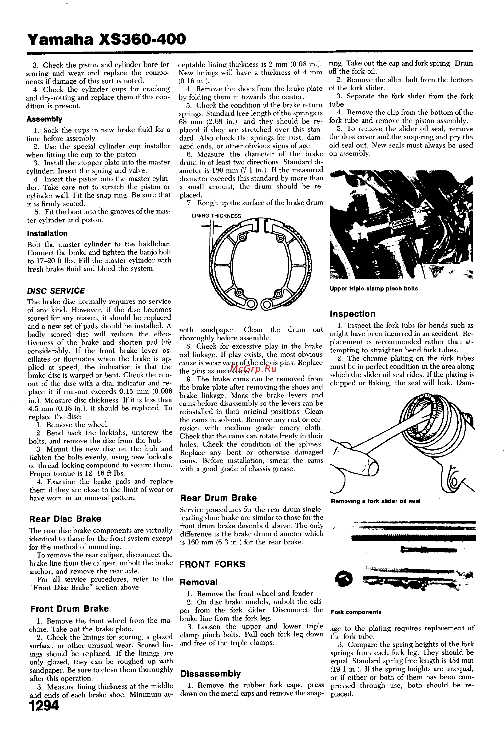 Yamaha XS360 (1976-1982) [32/34] Yamaha xs360 400