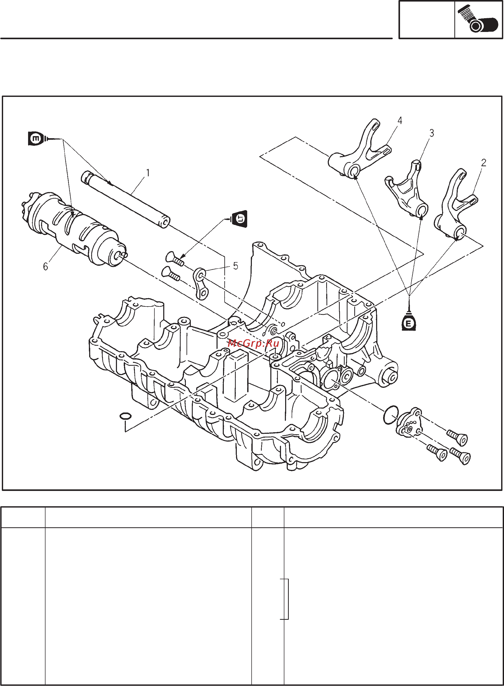 Yamaha XJR1300 (L) (1999) [201/346] Transmission