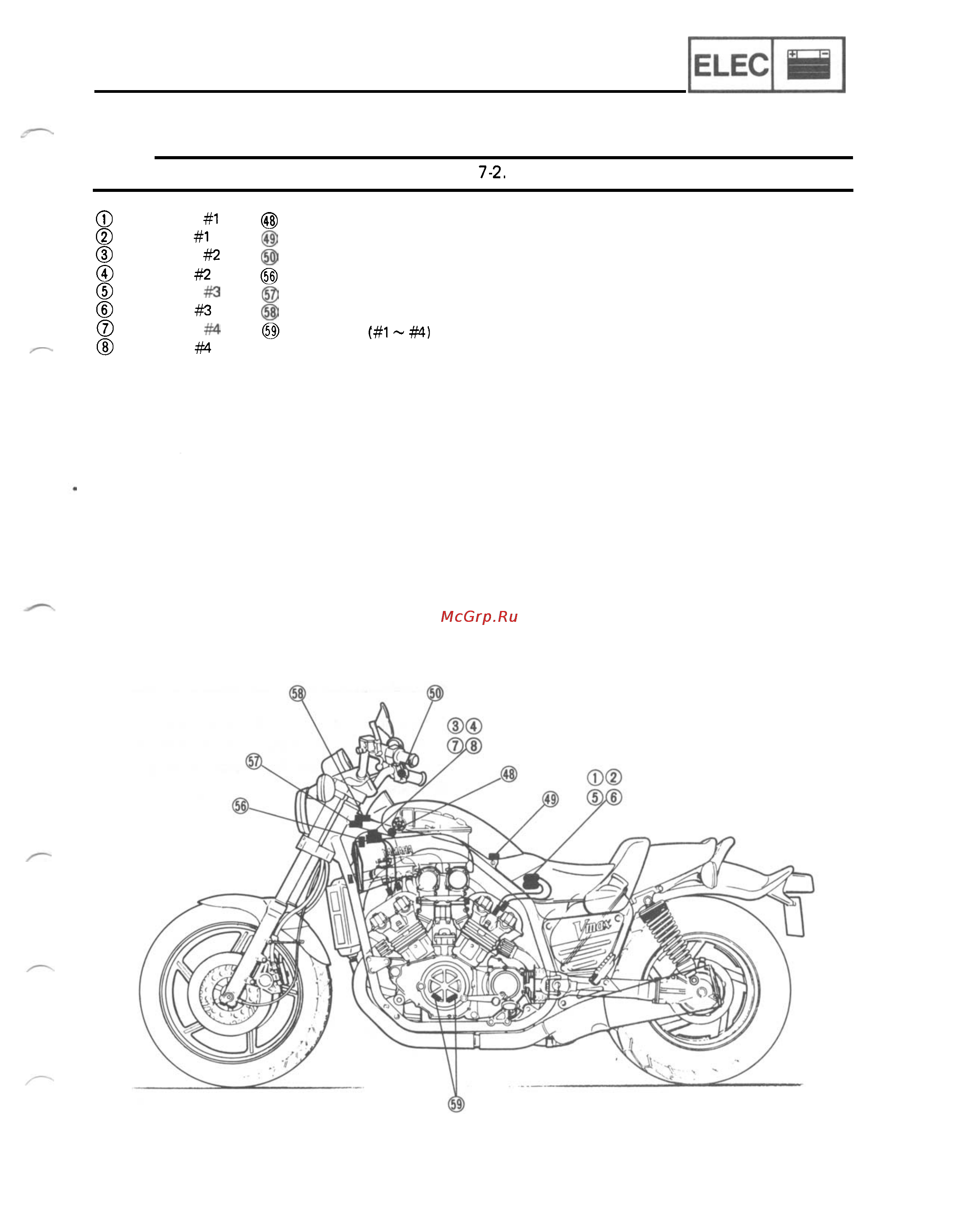 Yamaha VMX12HC (1995) [327/405] Ignition system