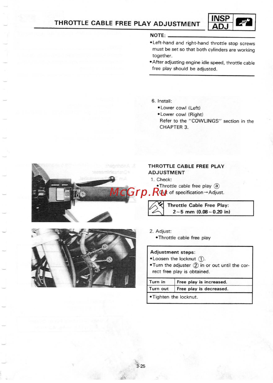Yamaha TZR250 (1987) [54/333] Insp adj