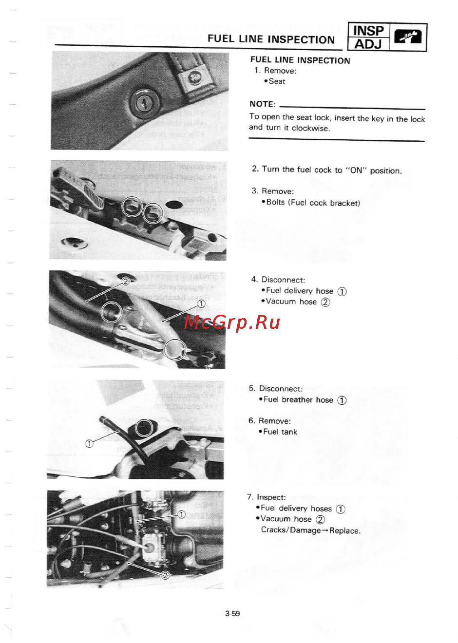 Yamaha TZR250 (1987) [69/333] Insp adj